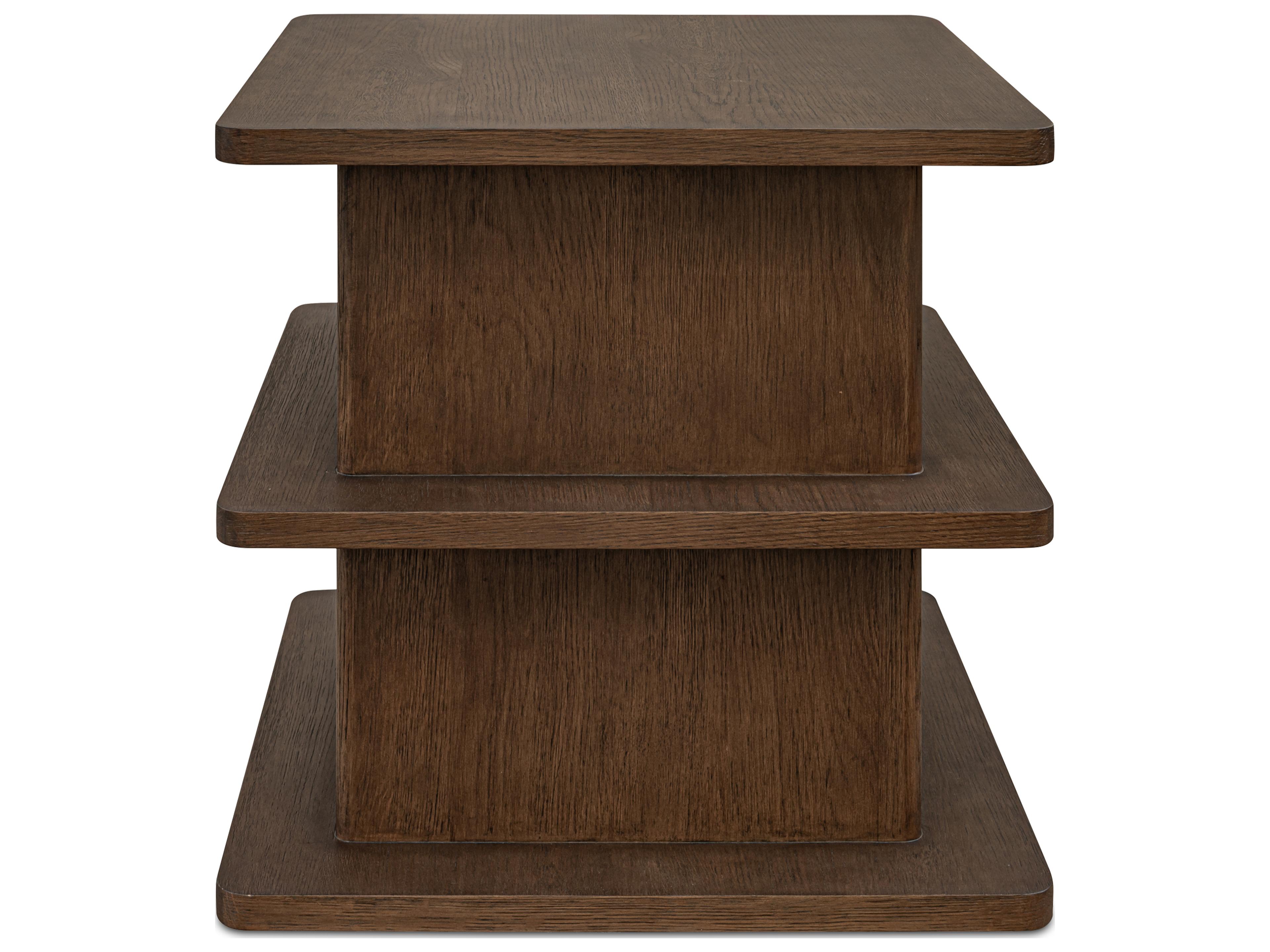Moe's Home Casey Square Wood Brown End Table
