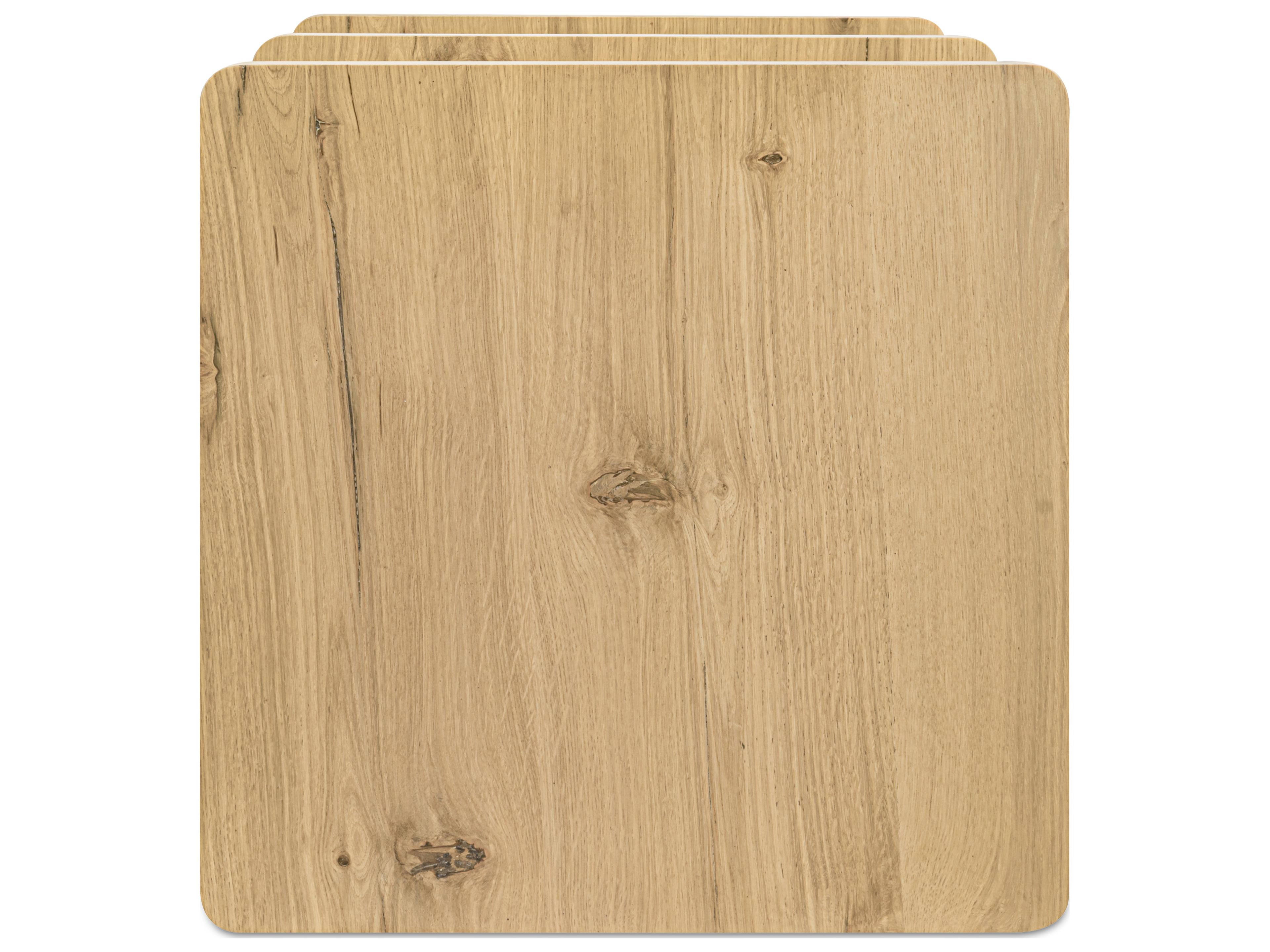 Moe's Home Casey Square Wood Natural End Table