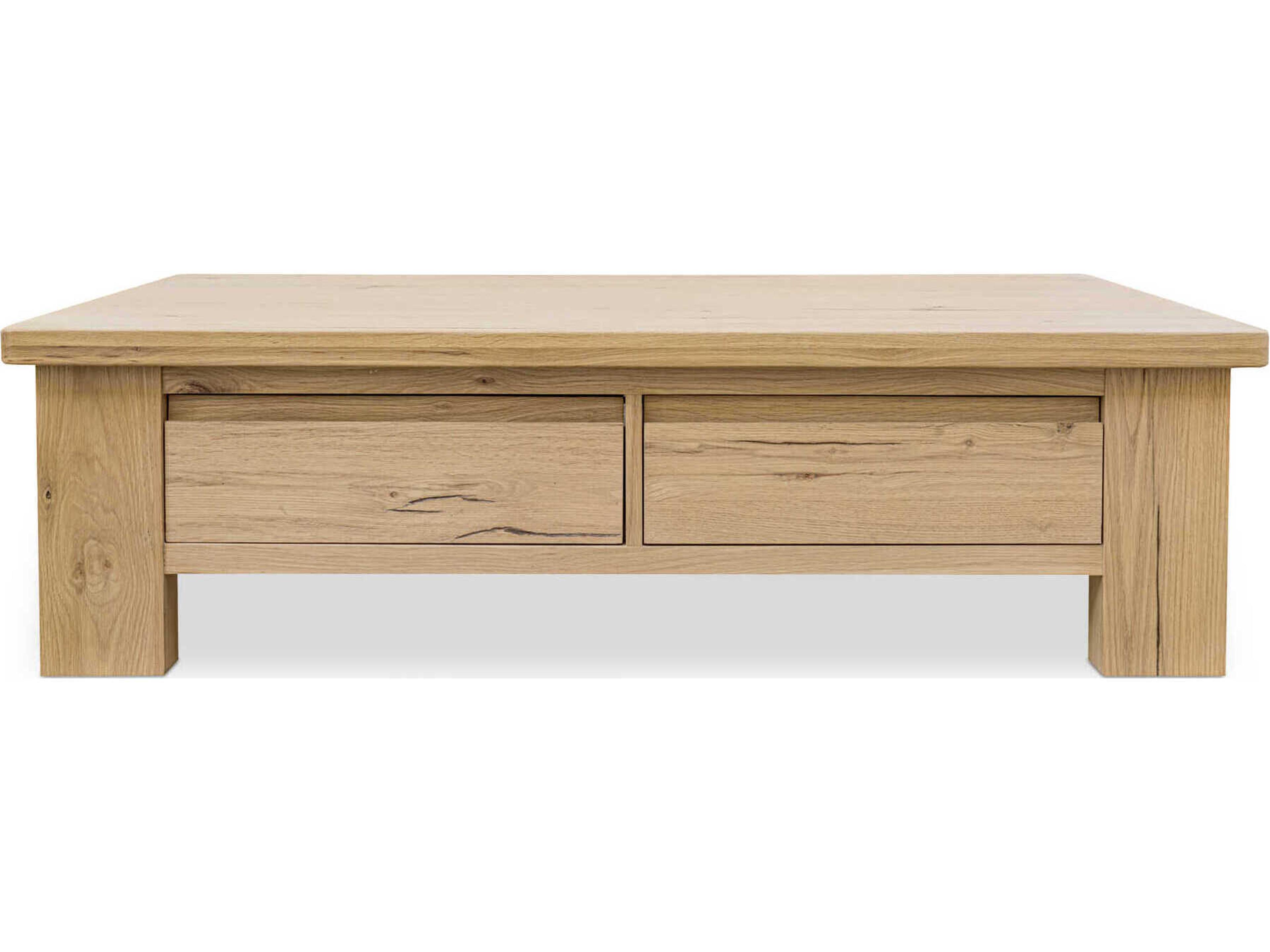 Graham Rectangular Wood Natural Coffee Table