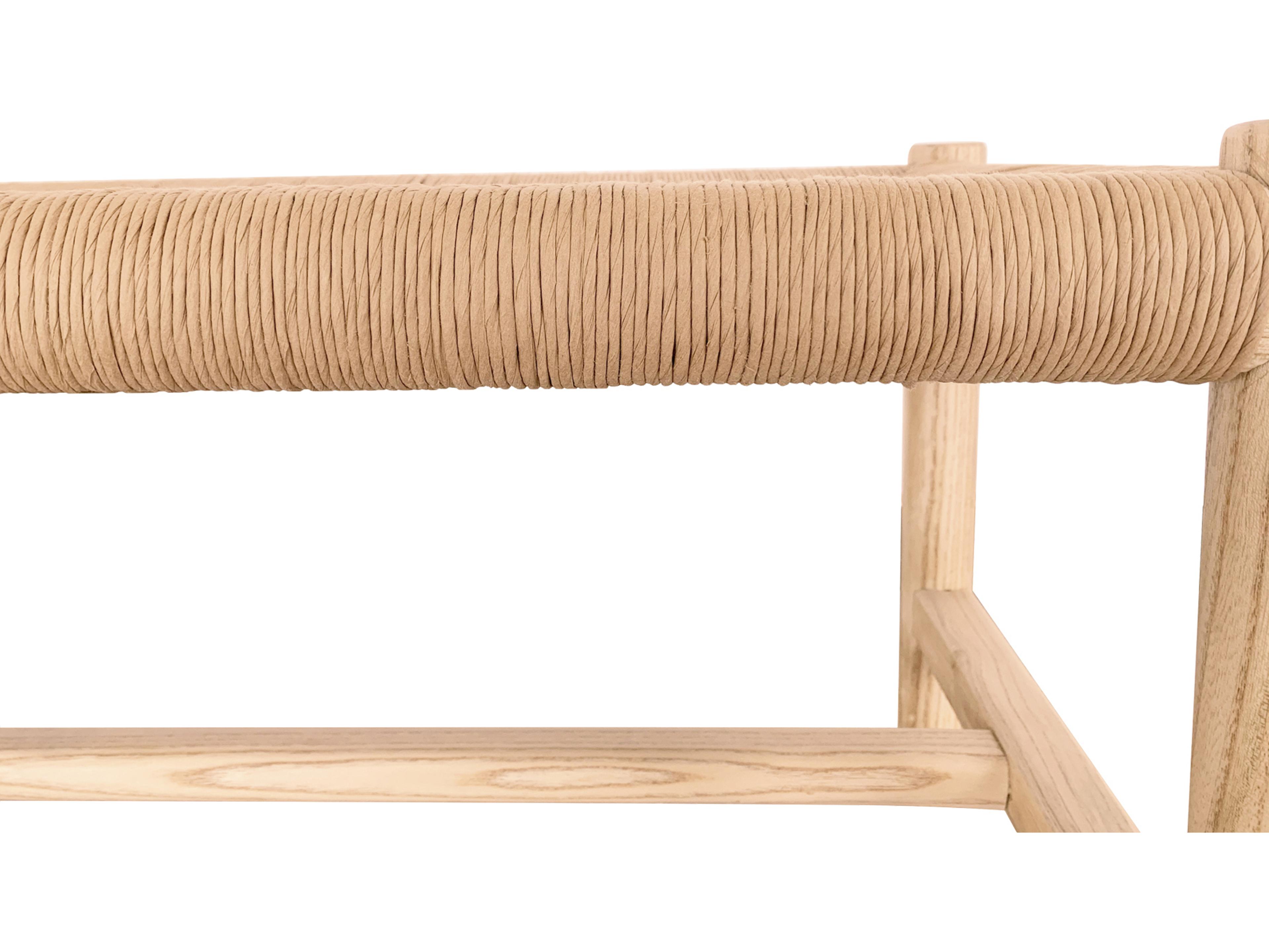 Moe's Home Natural Brown Accent Bench