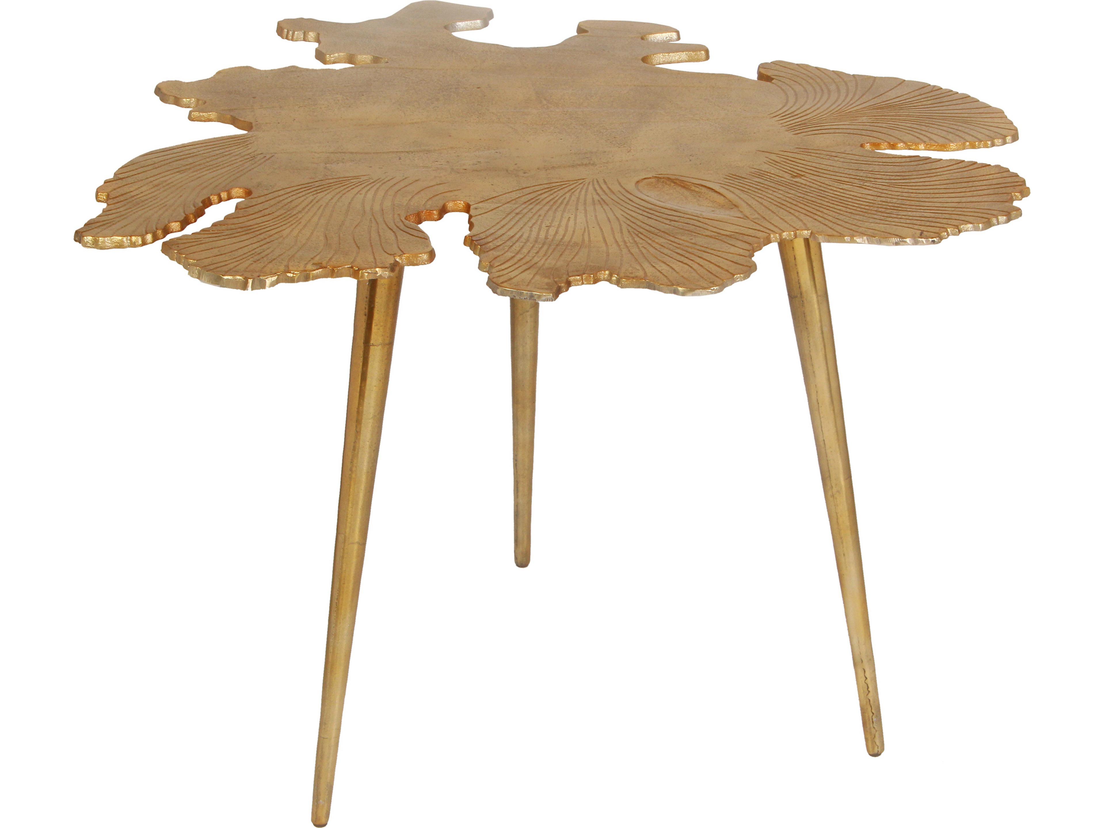 Amoeba Metal End Table