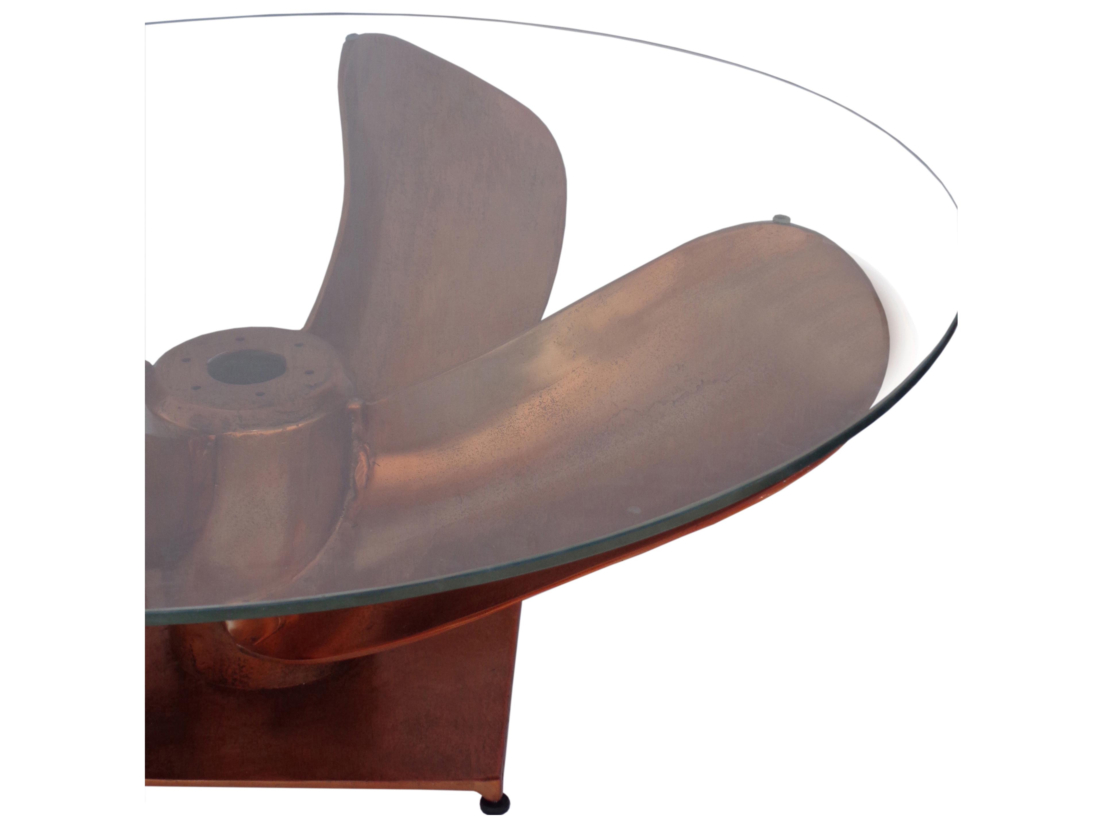 Moe's Home Archimedes Coffee Table Copper