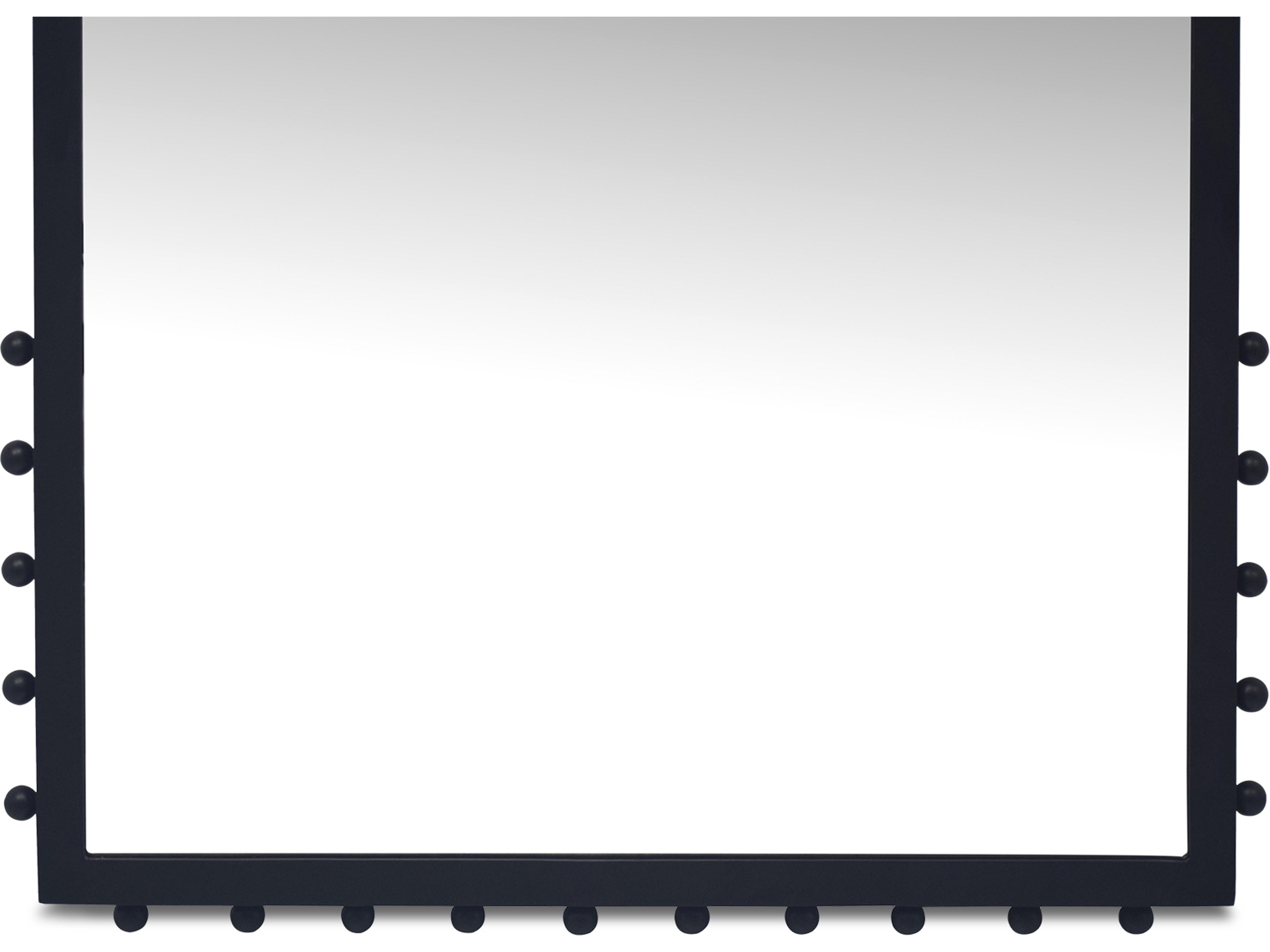 Moe's Home Figaro Black Rectangular Floor Mirror