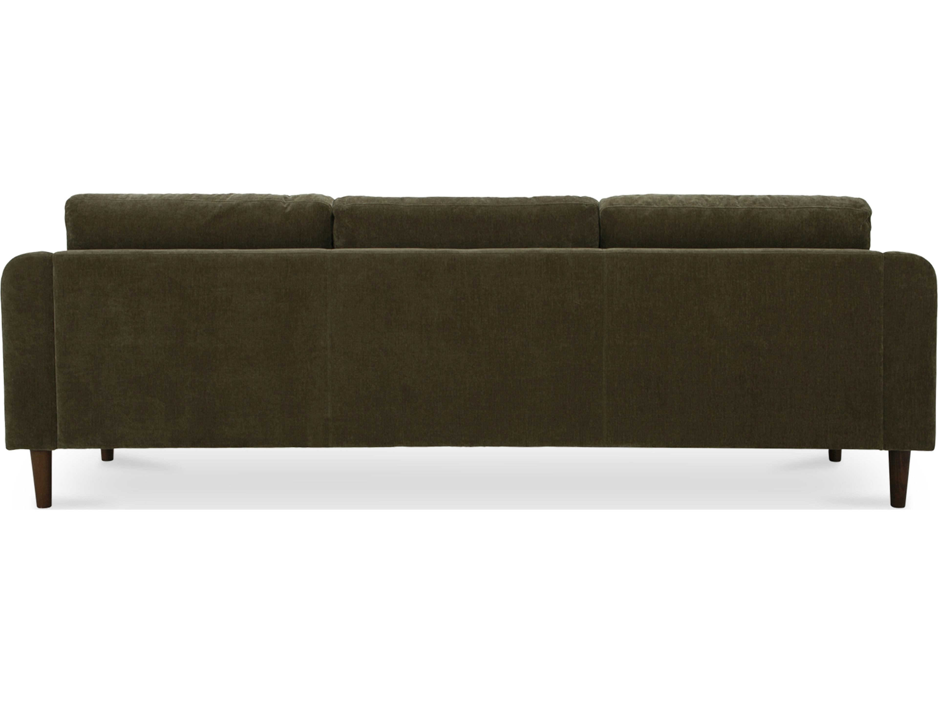 Moe's Home Quinn Sectional Cedar Green