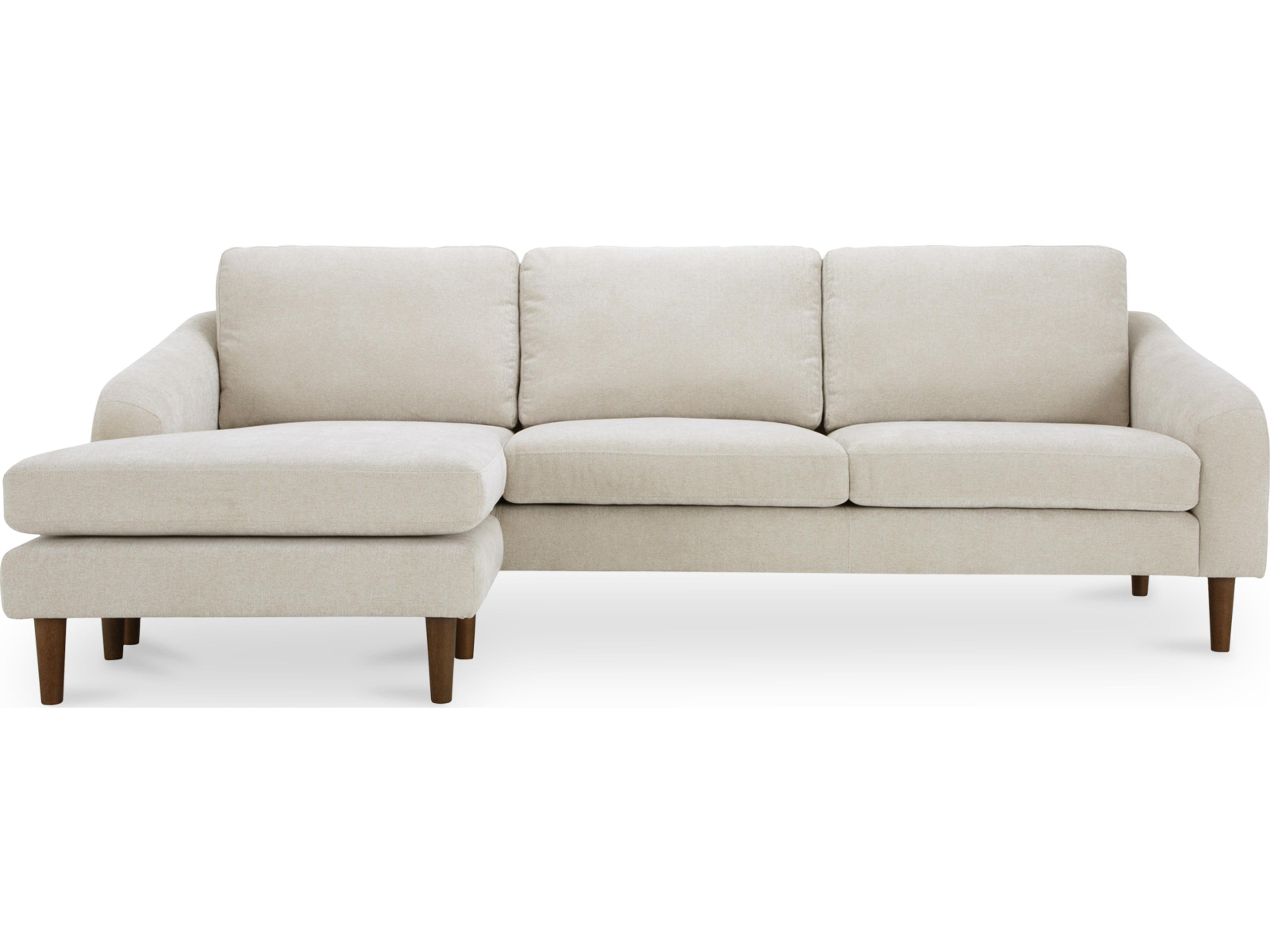 Moe's Home Quinn Sectional Oatmeal