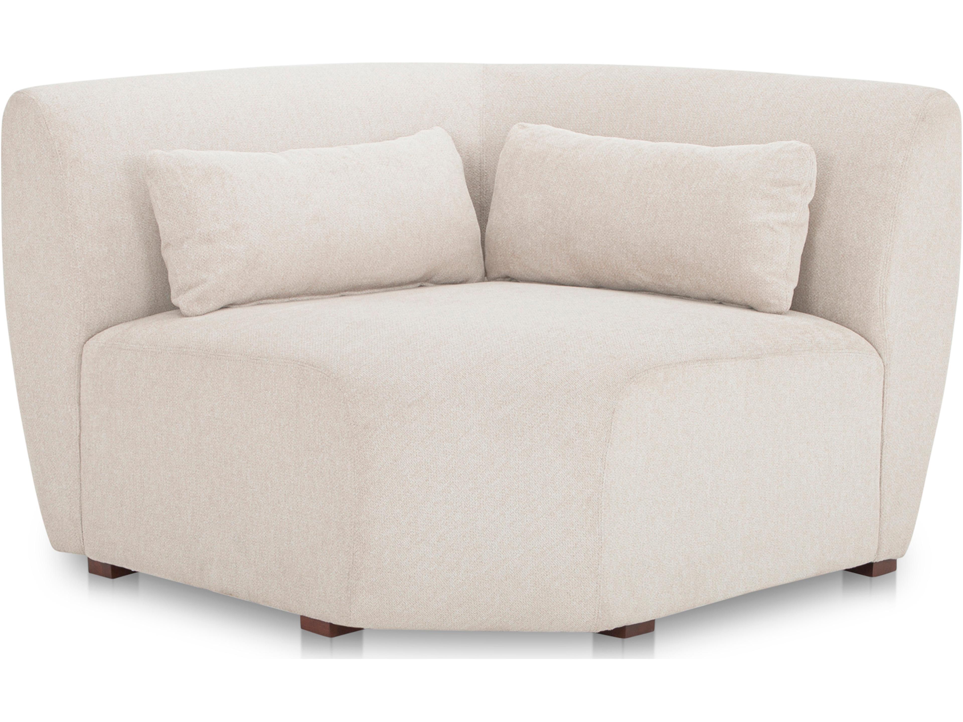 Amelia Corner Chair Warm White