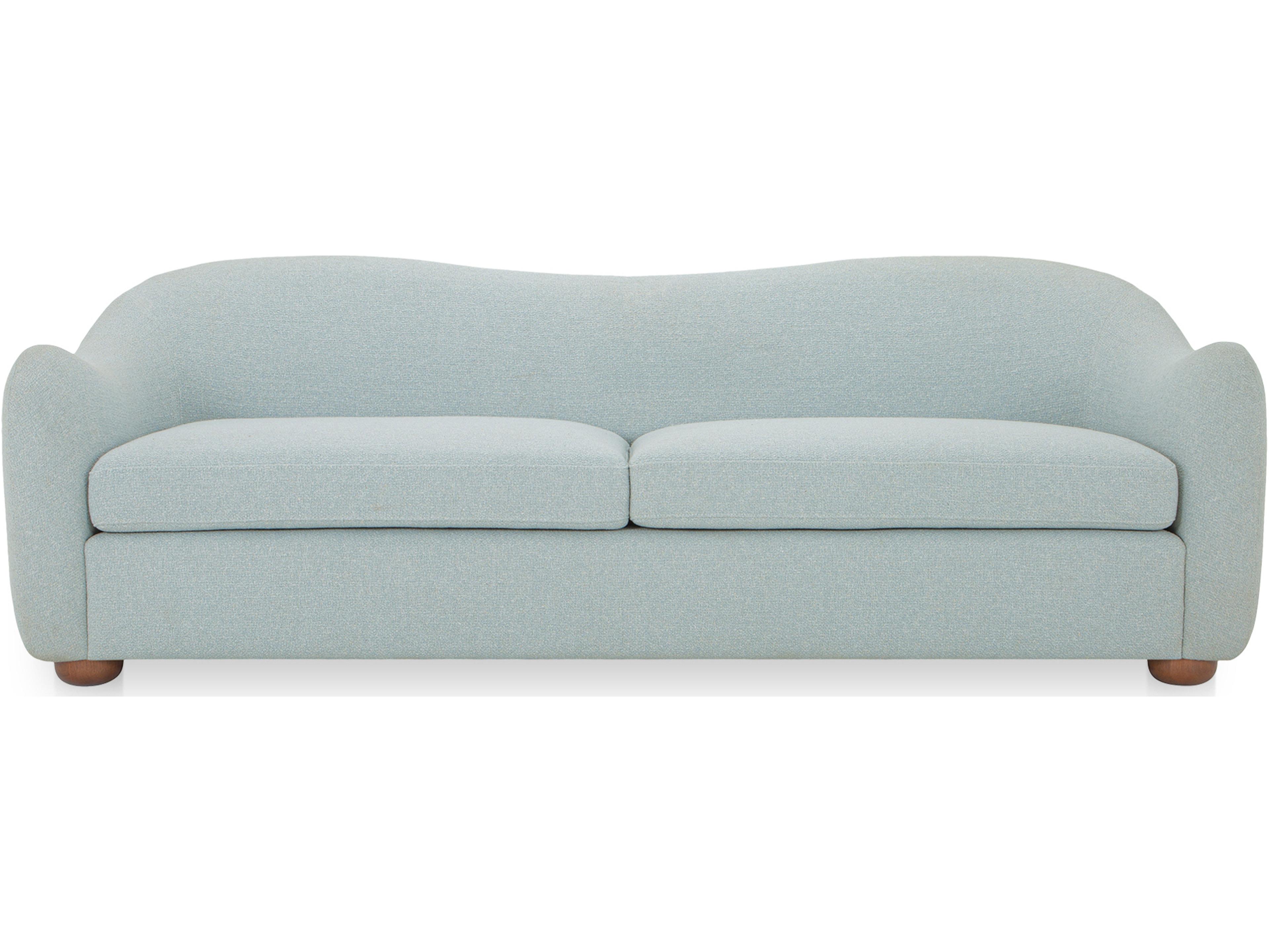 Bria Blue Upholstered Sofa
