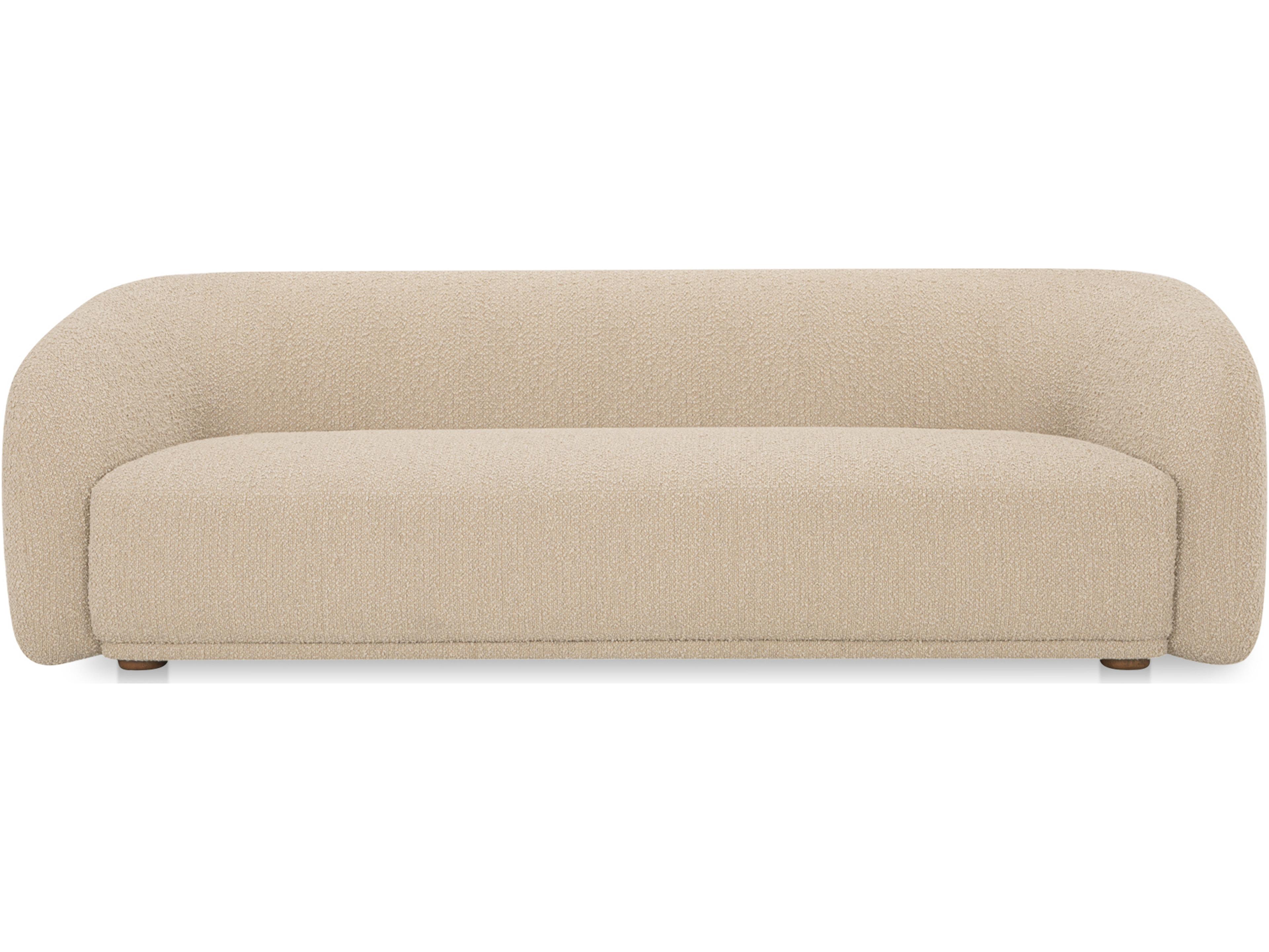 Faye Beige Upholstered Sofa