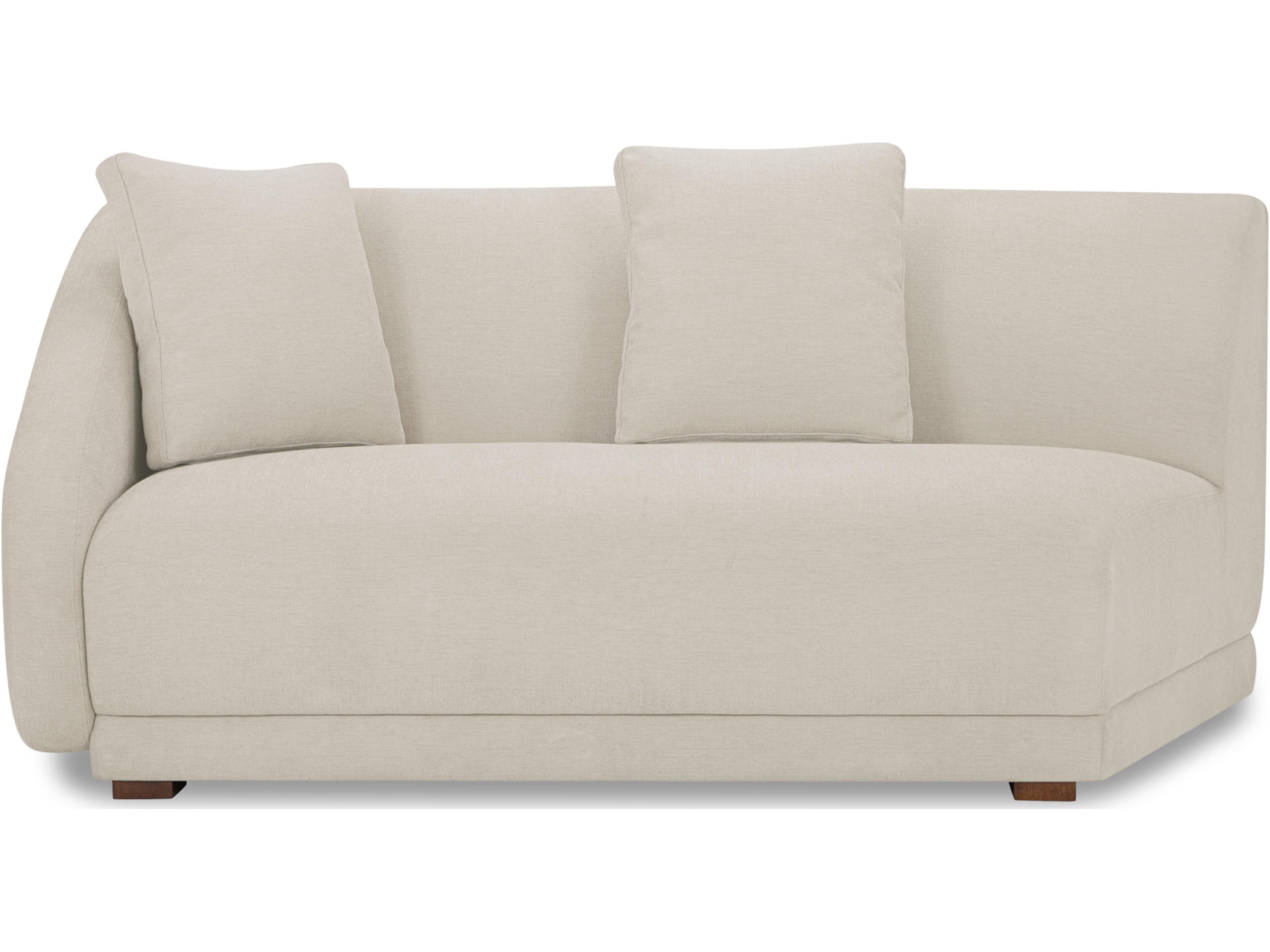 Fraser Beige Left Arm Facing Upholstered Sofa