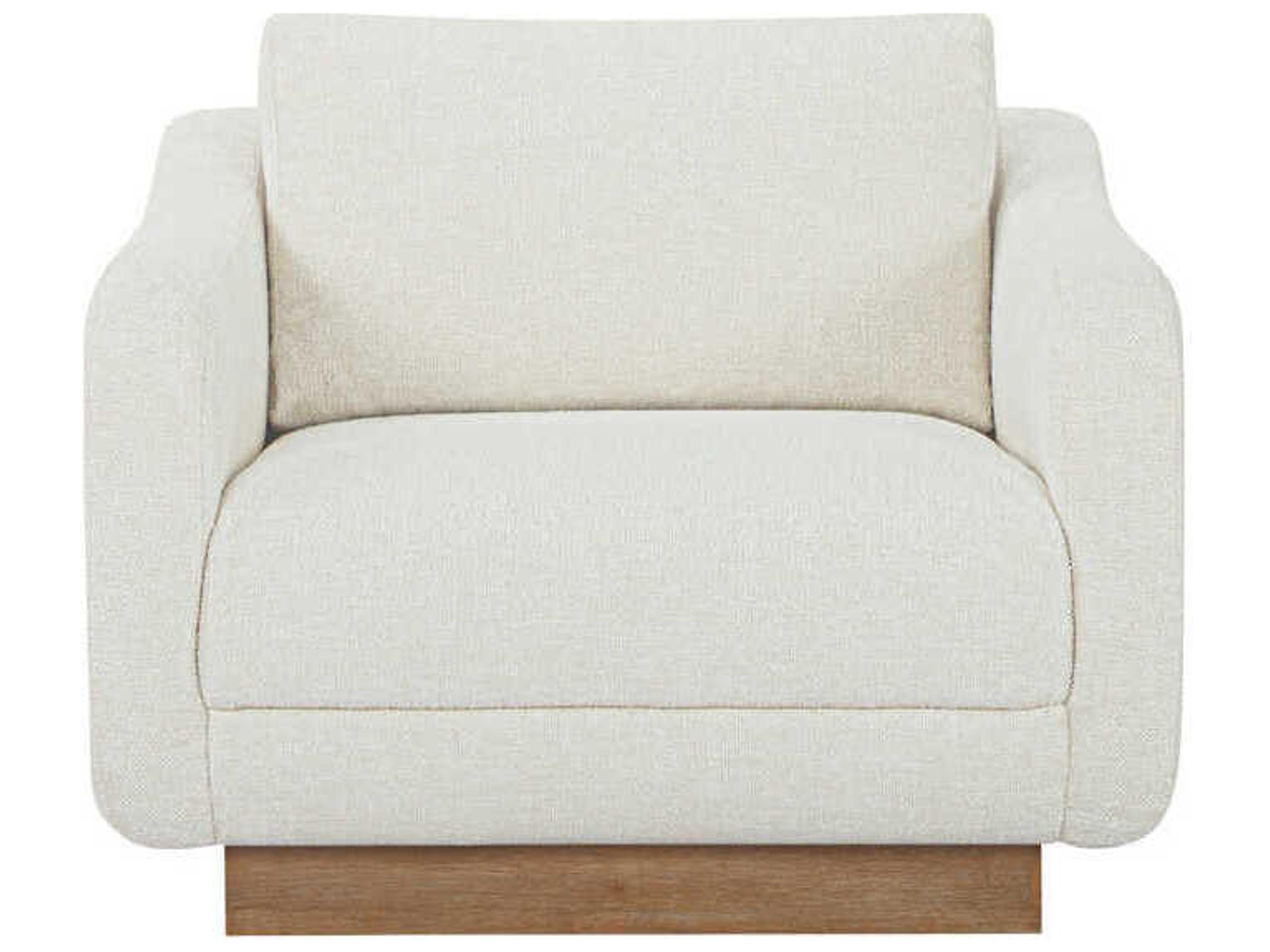 Moe's Home Keane White Accent Chair