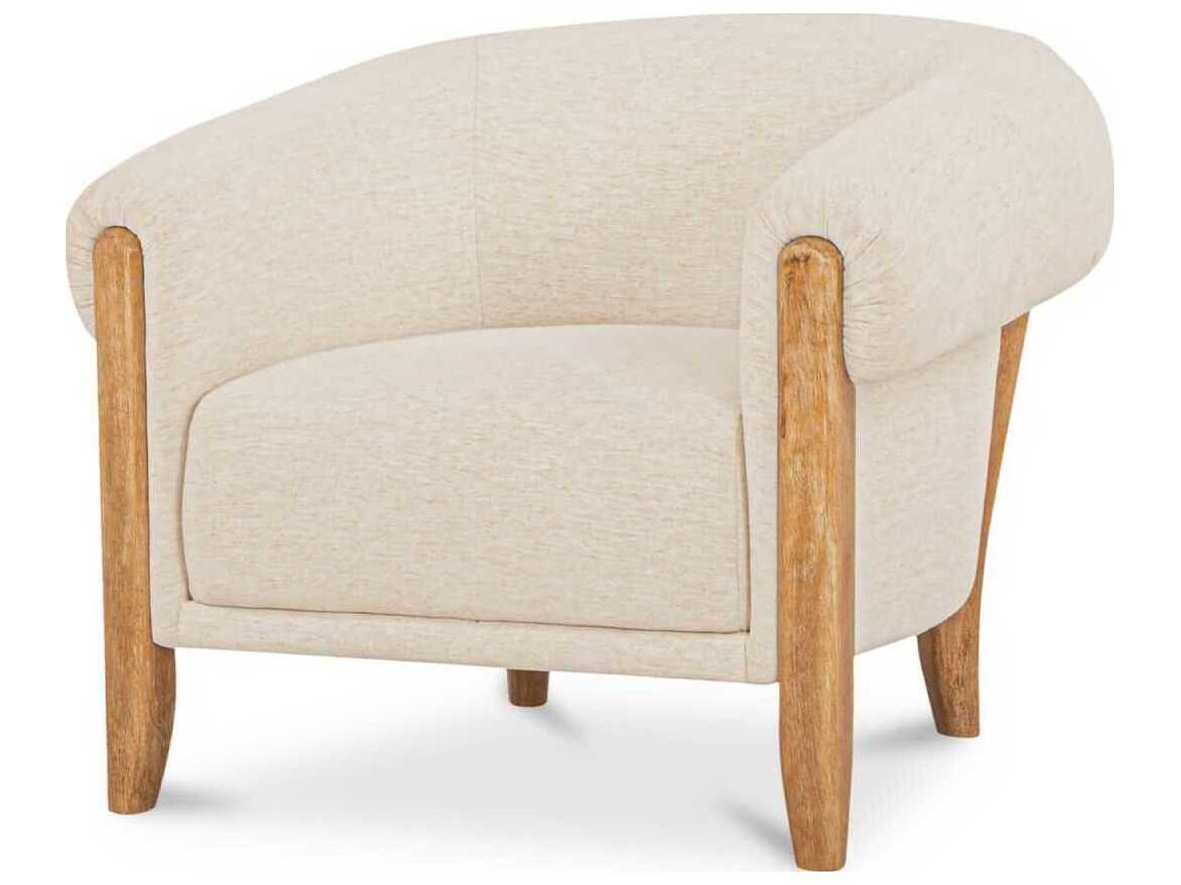 Jones White Accent Chair