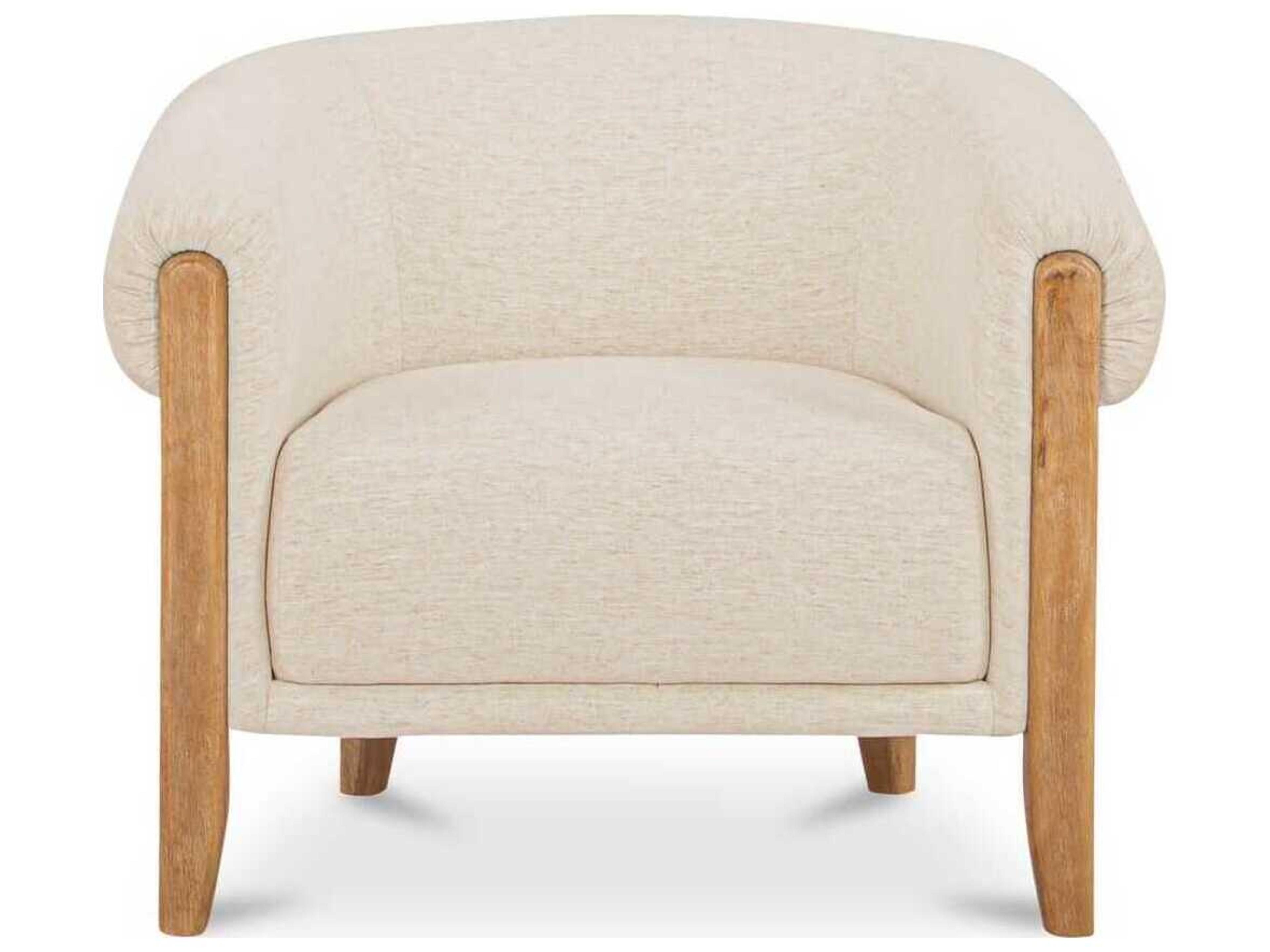 Moe's Home Jones White Accent Chair