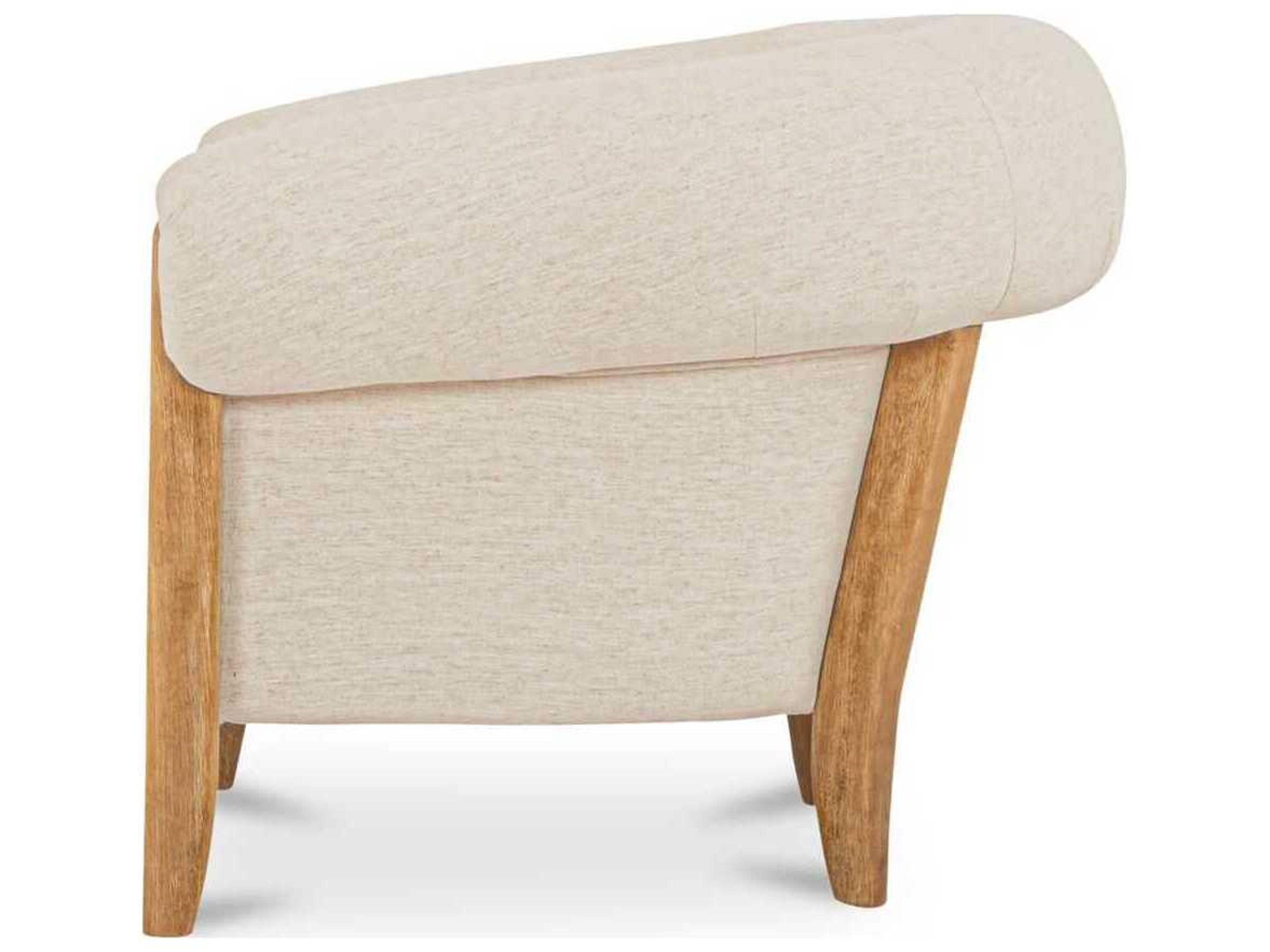 Moe's Home Jones White Accent Chair
