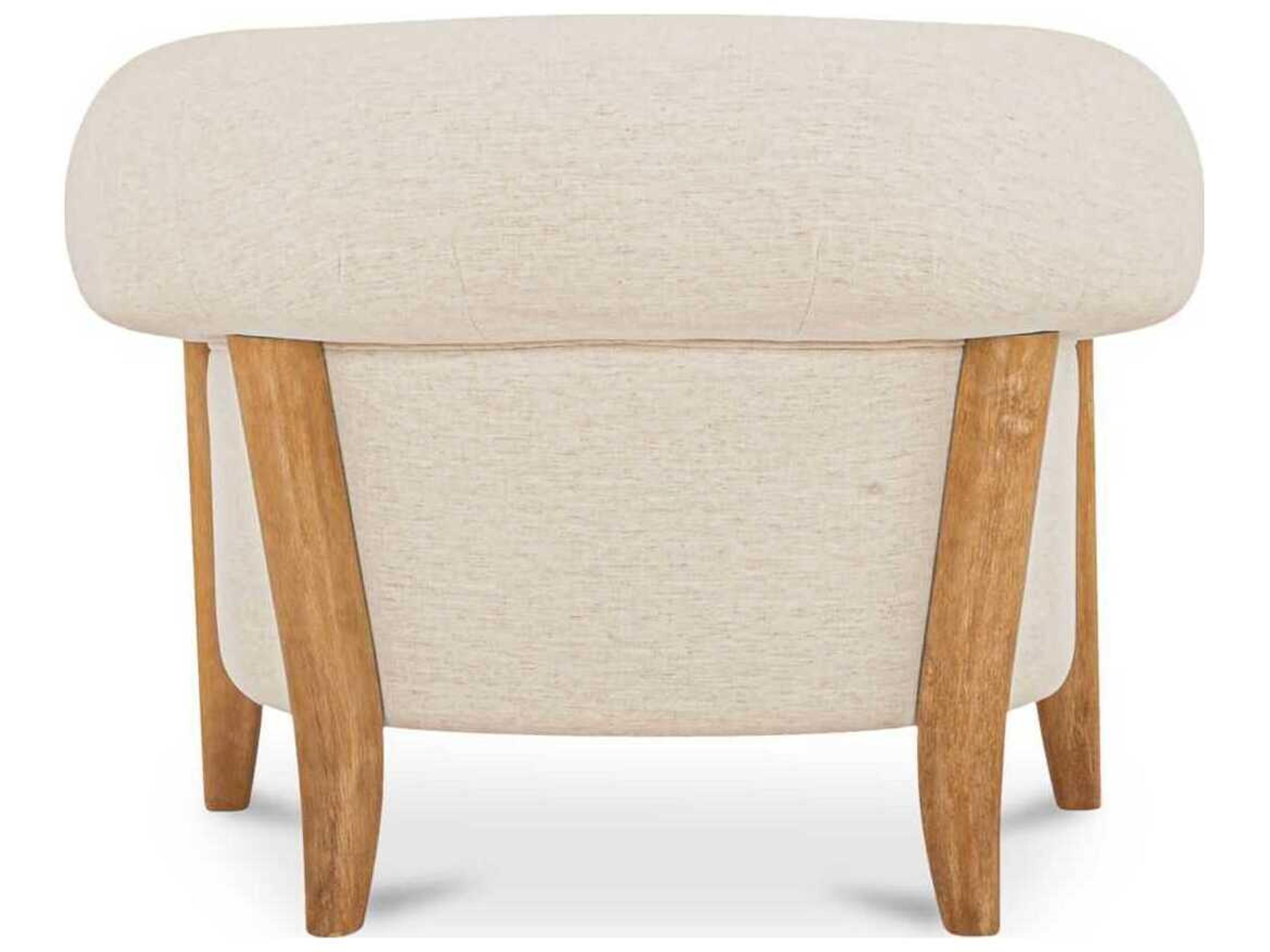 Moe's Home Jones White Accent Chair