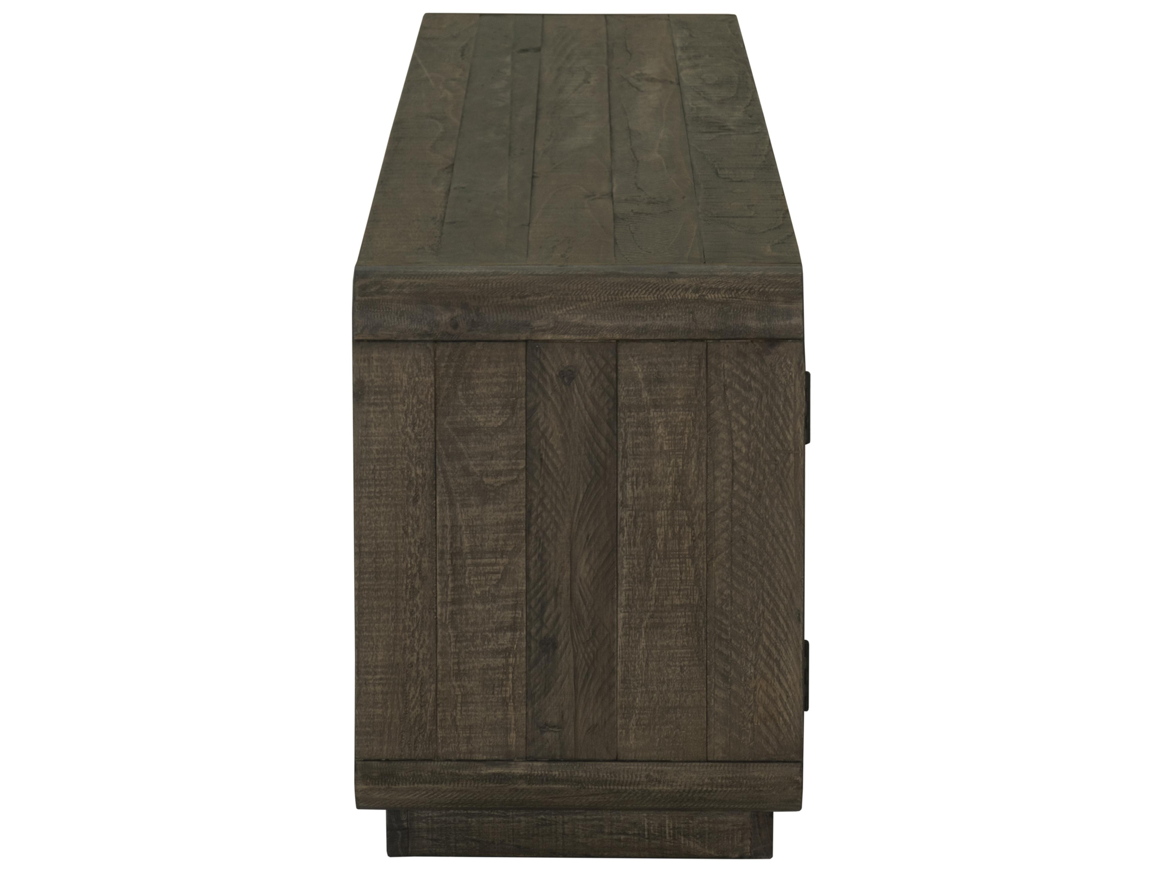 Moe's Home Monterey 82" Pine Wood Brown Media Console