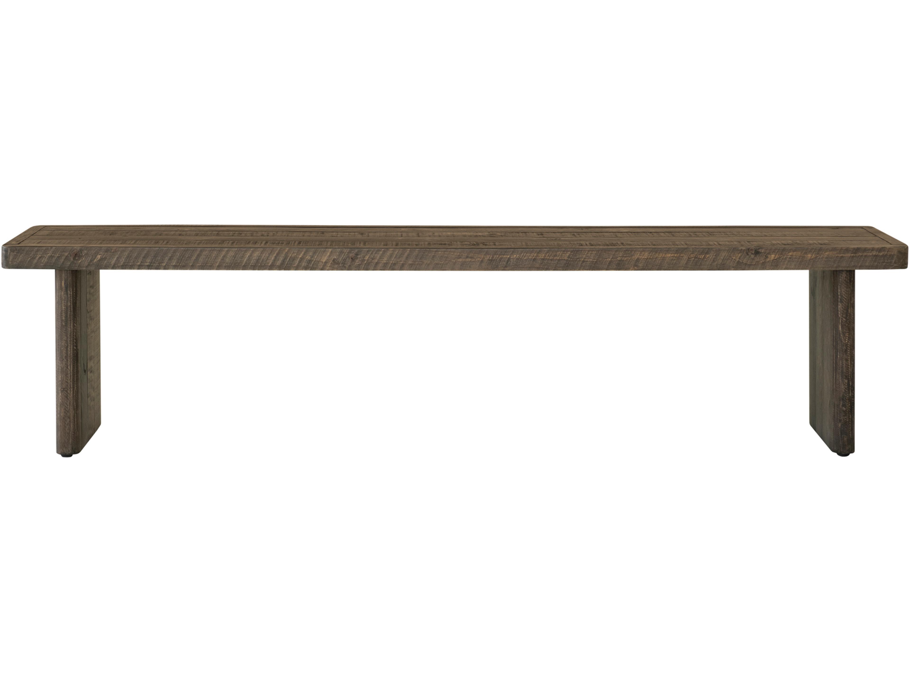 Monterey Bench Rustic Solid Wood