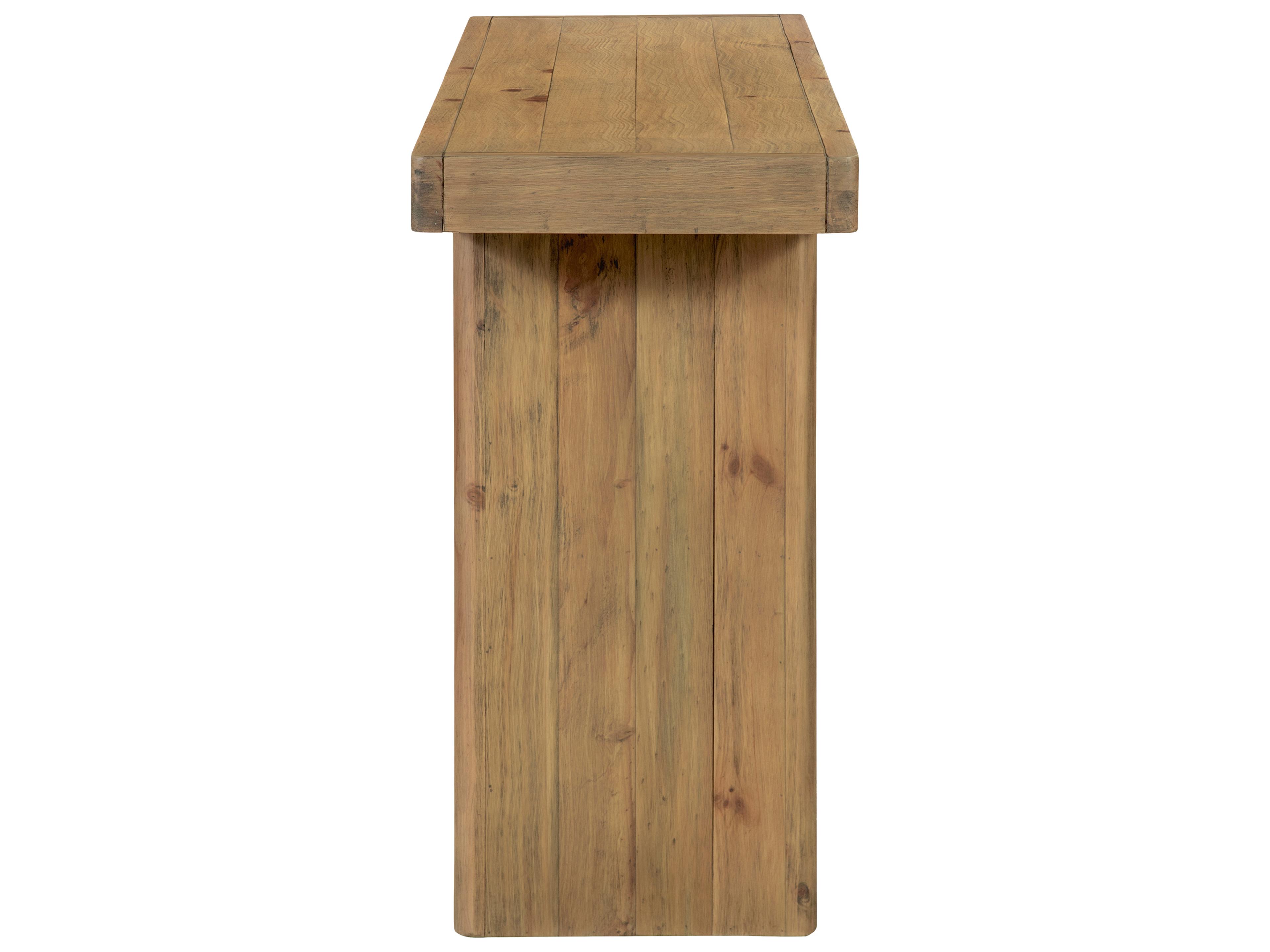 Moe's Home Monterey Rectangular Wood Natural Console Table