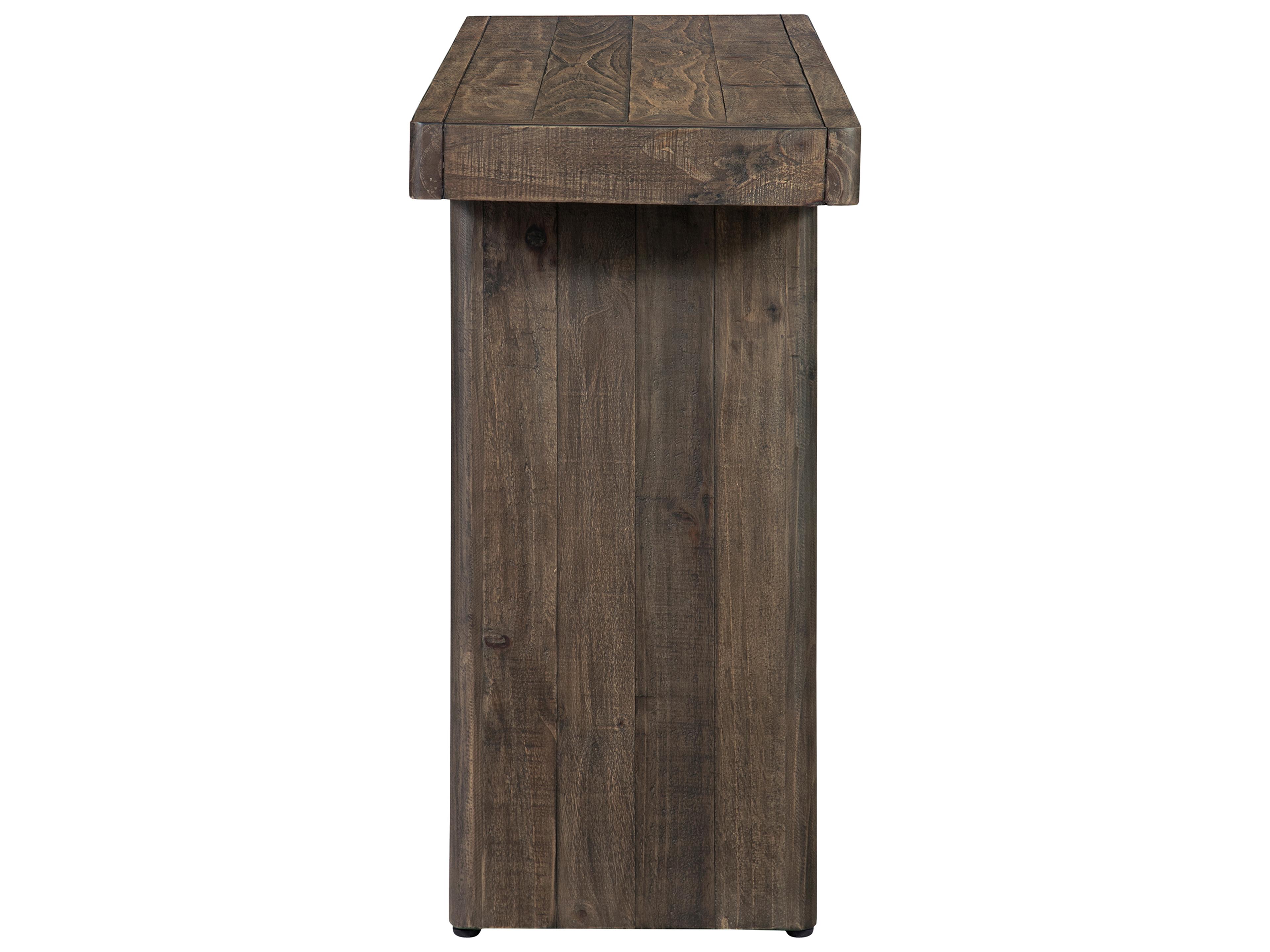 Moe's Home Monterey Rectangular Wood Brown Console Table