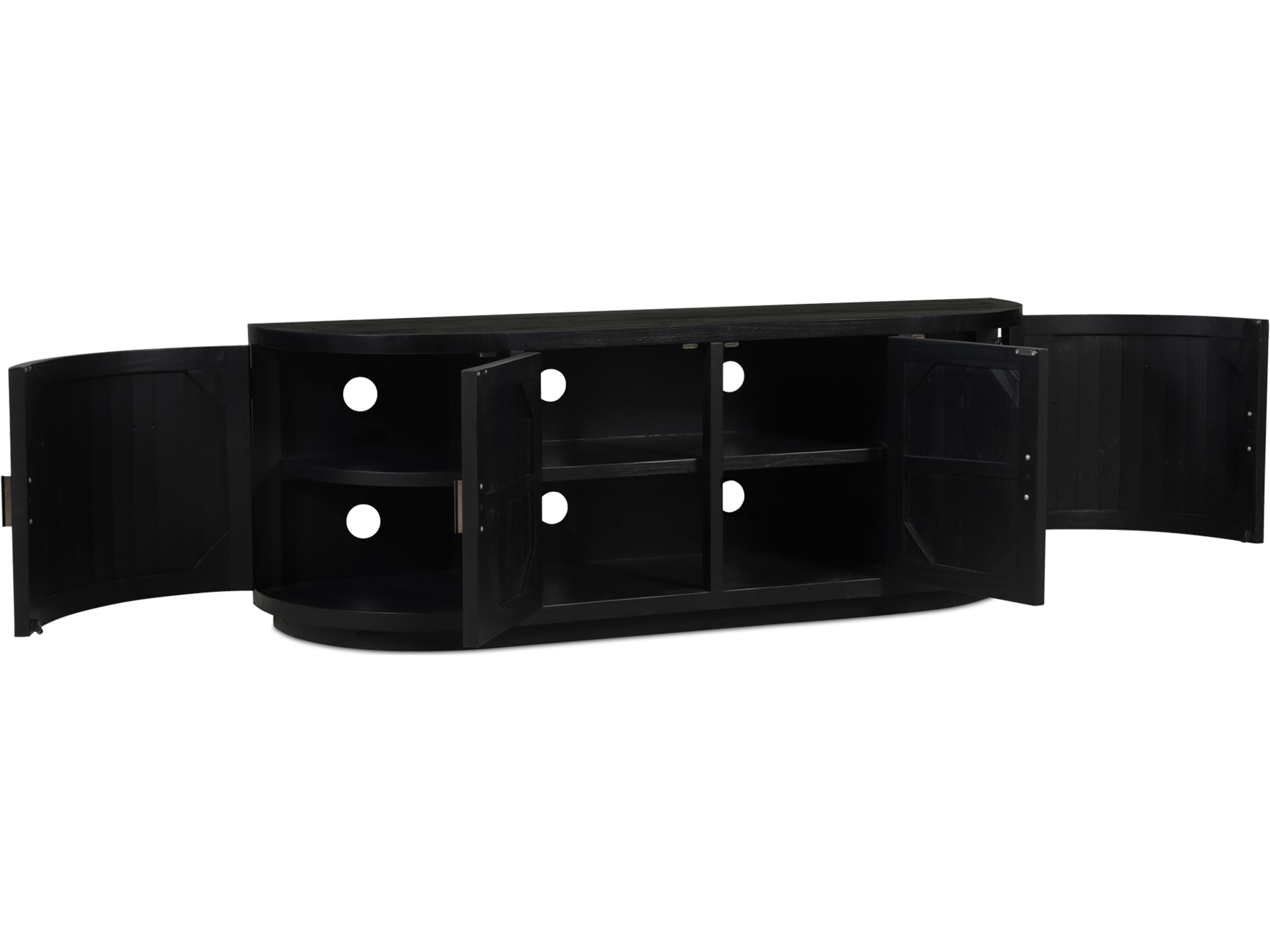 Moe's Home Nicola 71" Media Cabinet Black