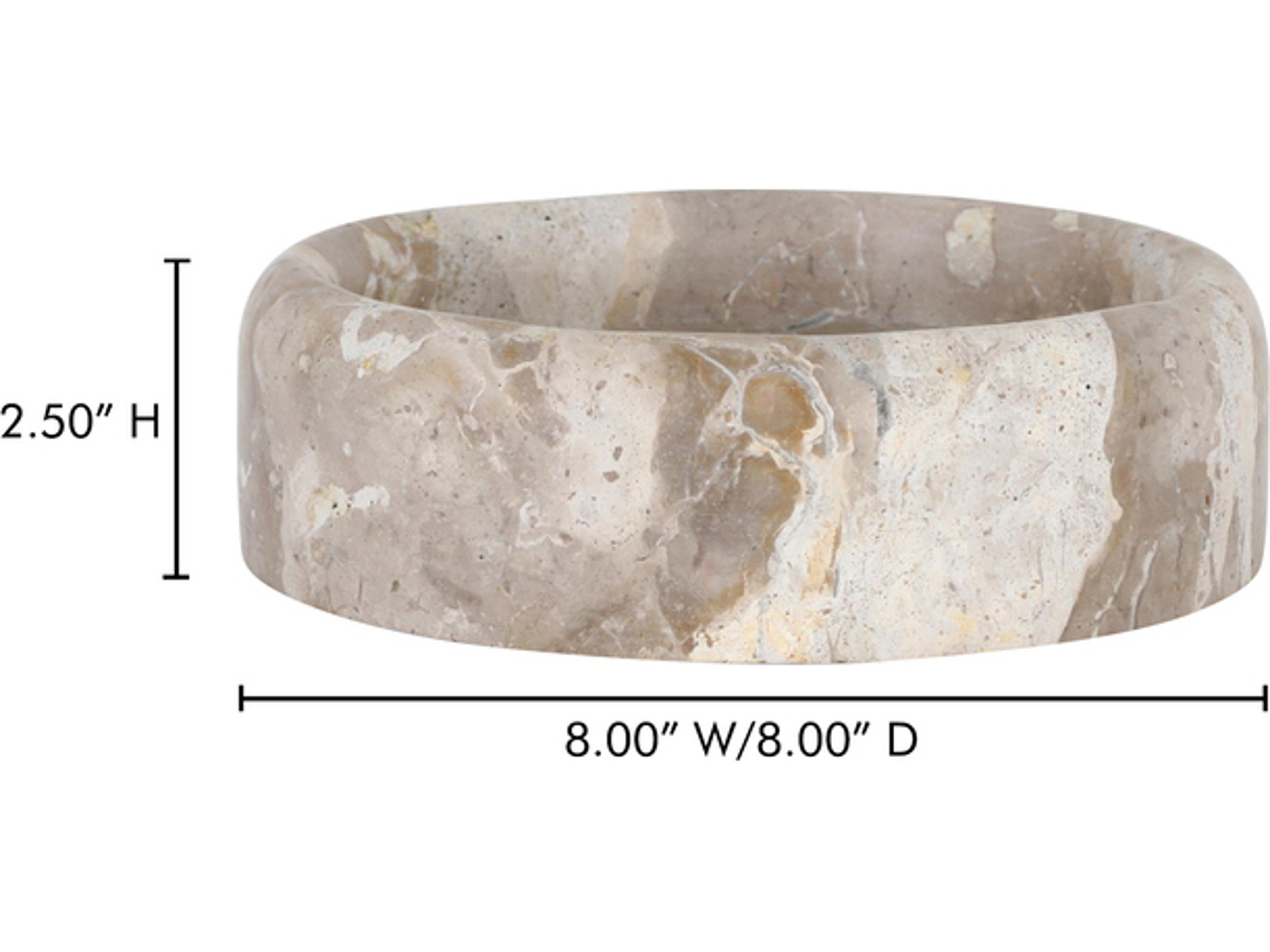 Moe's Home Anais Beige Marble Serving Tray