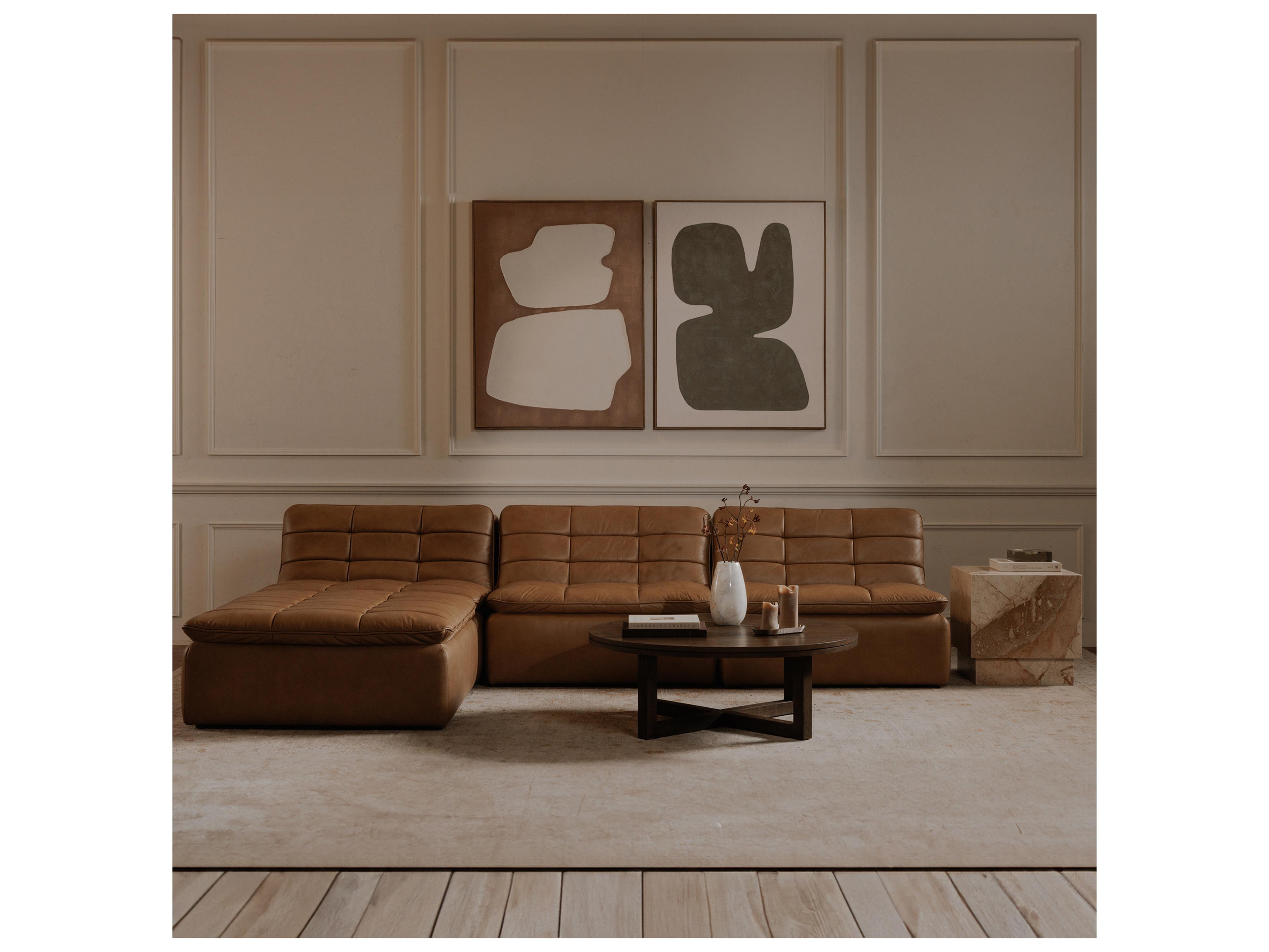 Moe's Home Layla Square Marble End Table