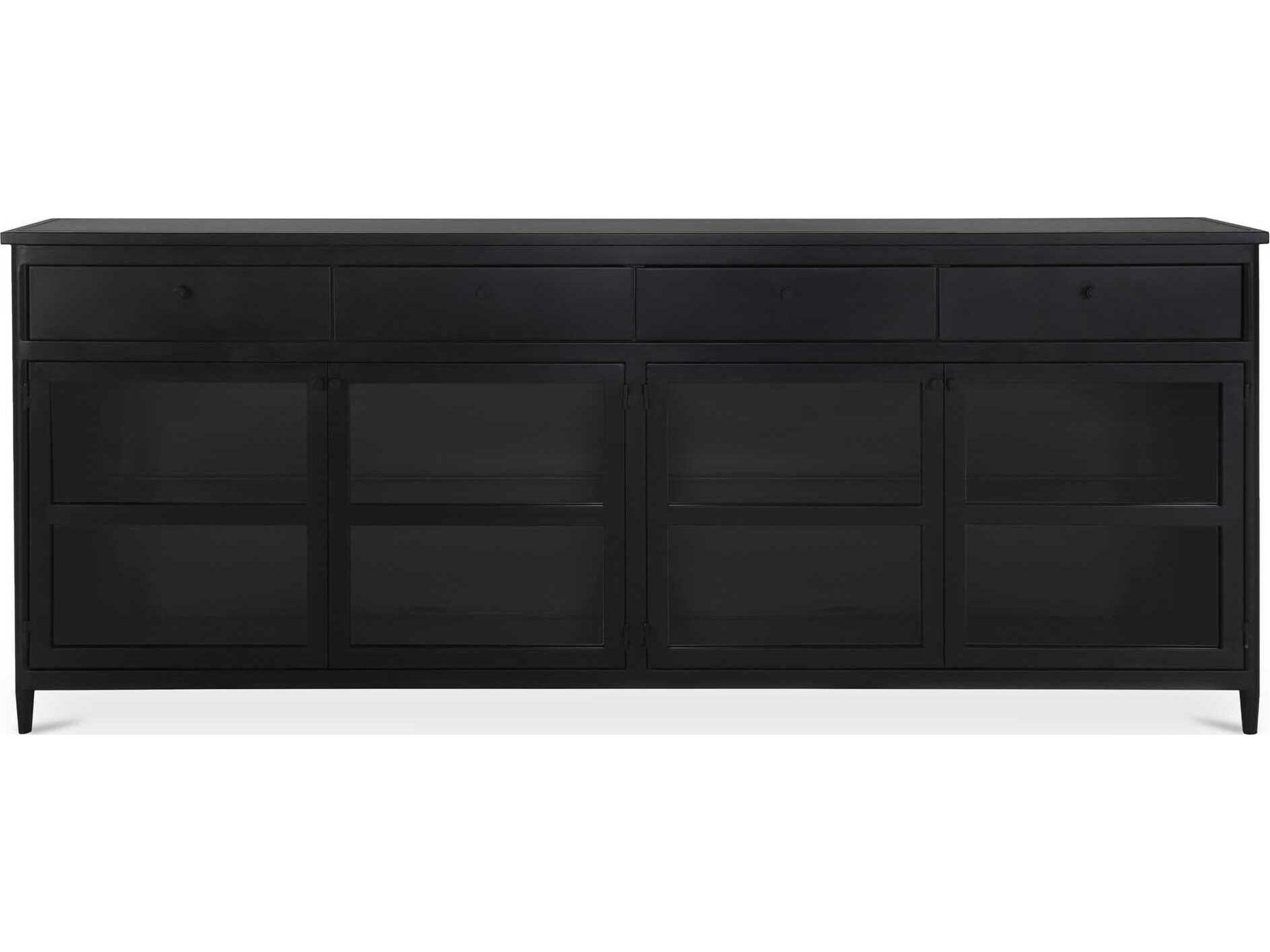 Moe's Home Henry 95" Black Sideboard