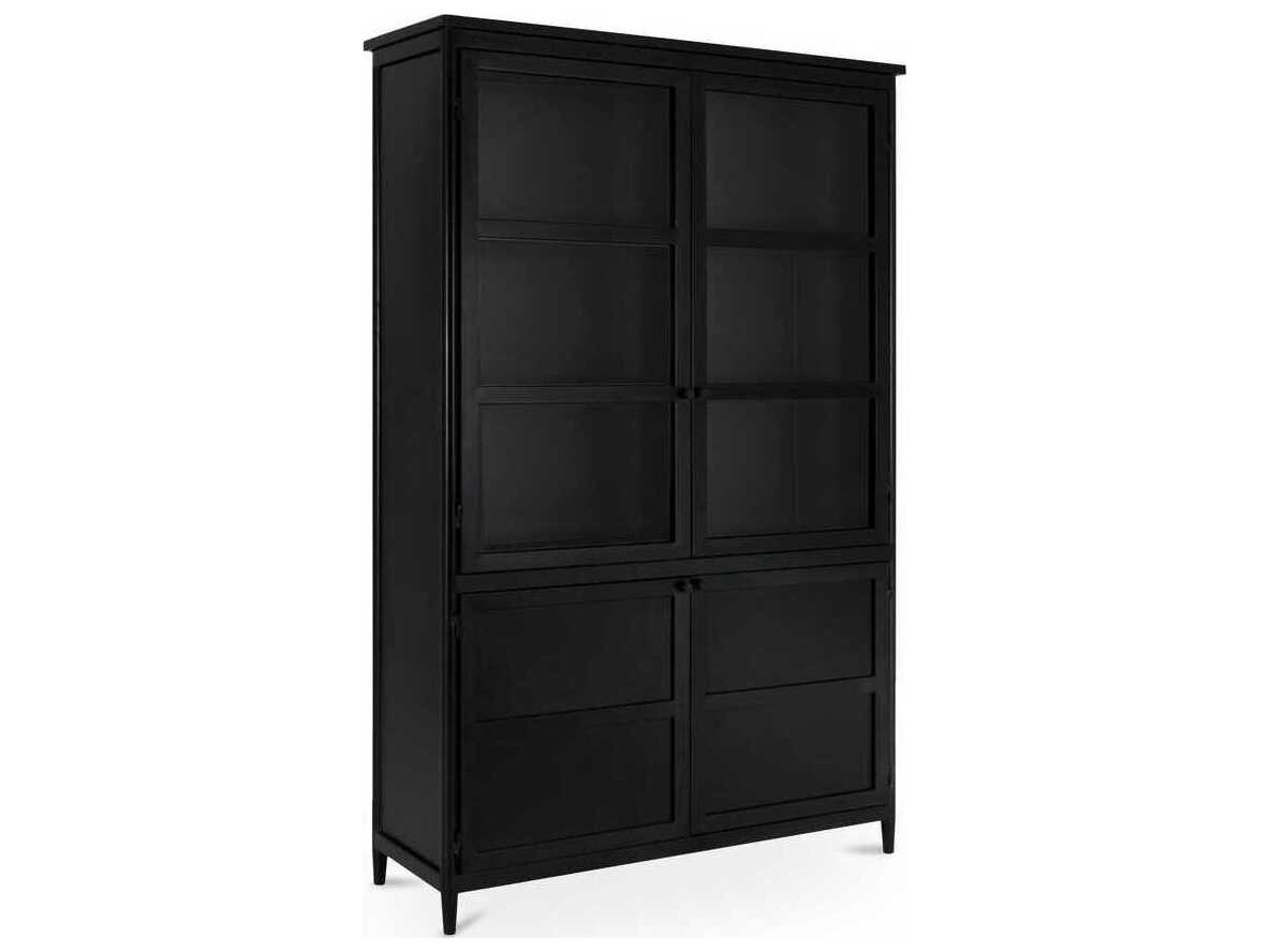 Henry Black Display Cabinet
