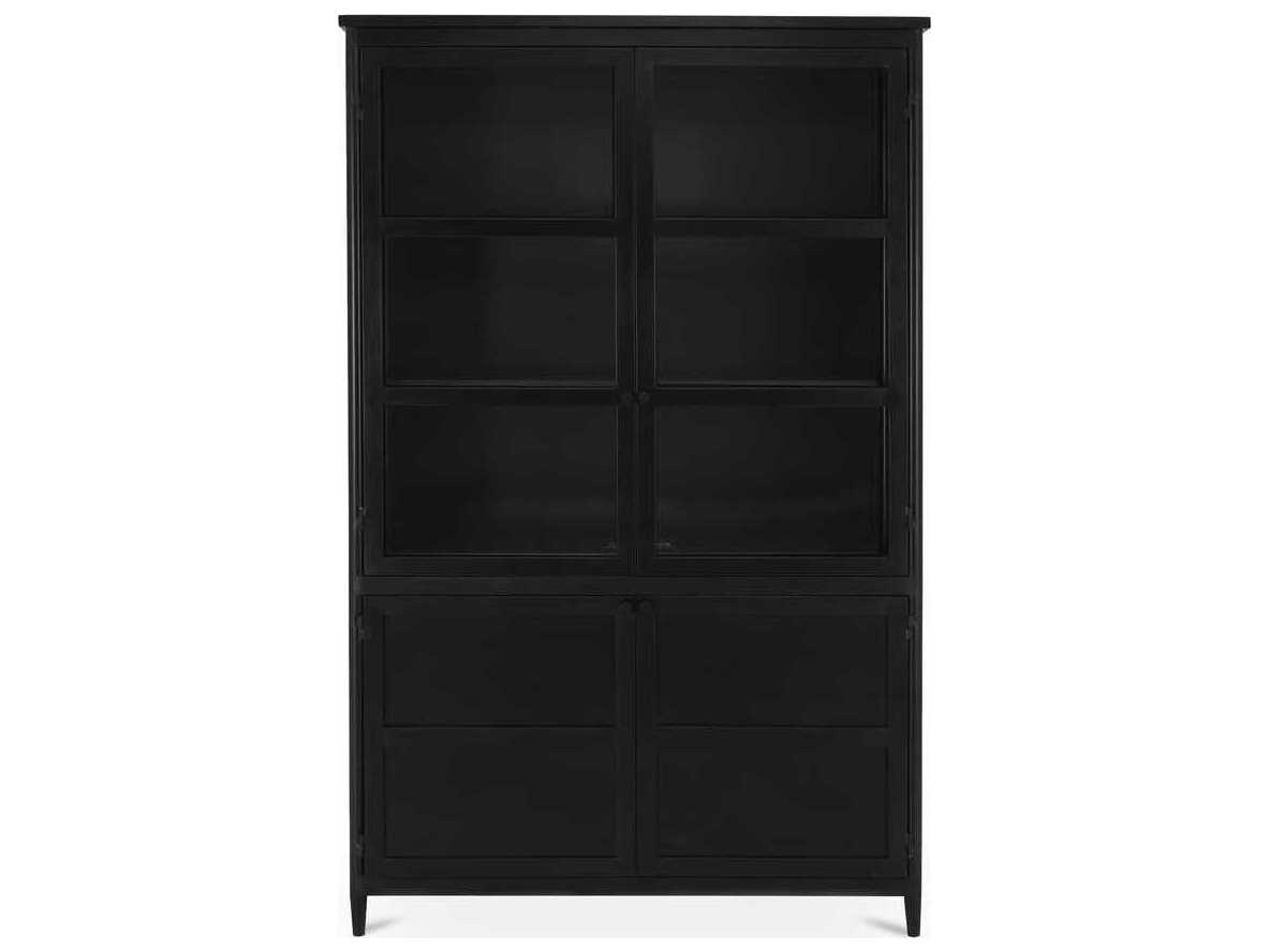 Moe's Home Henry Black Display Cabinet