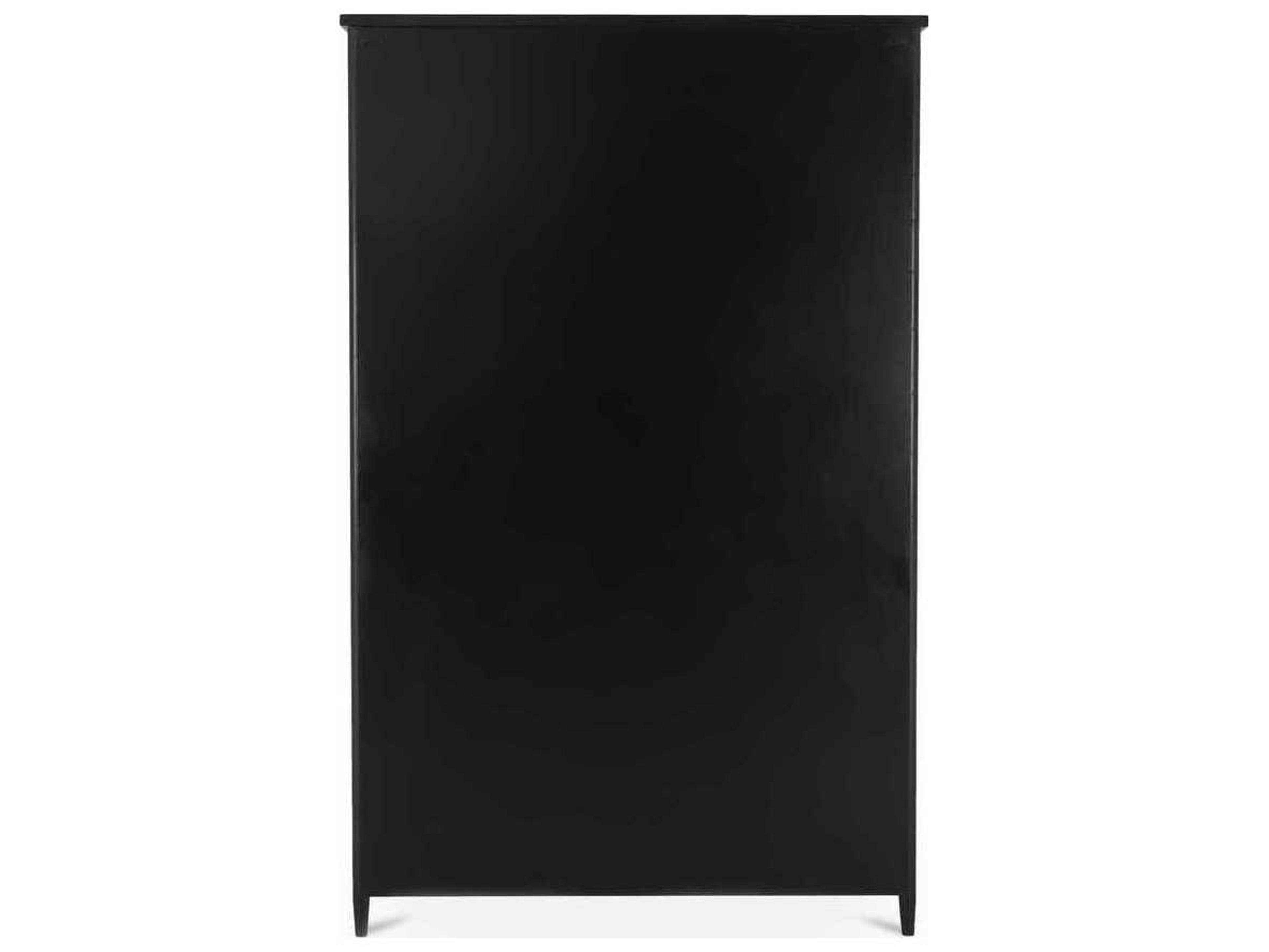 Moe's Home Henry Black Display Cabinet