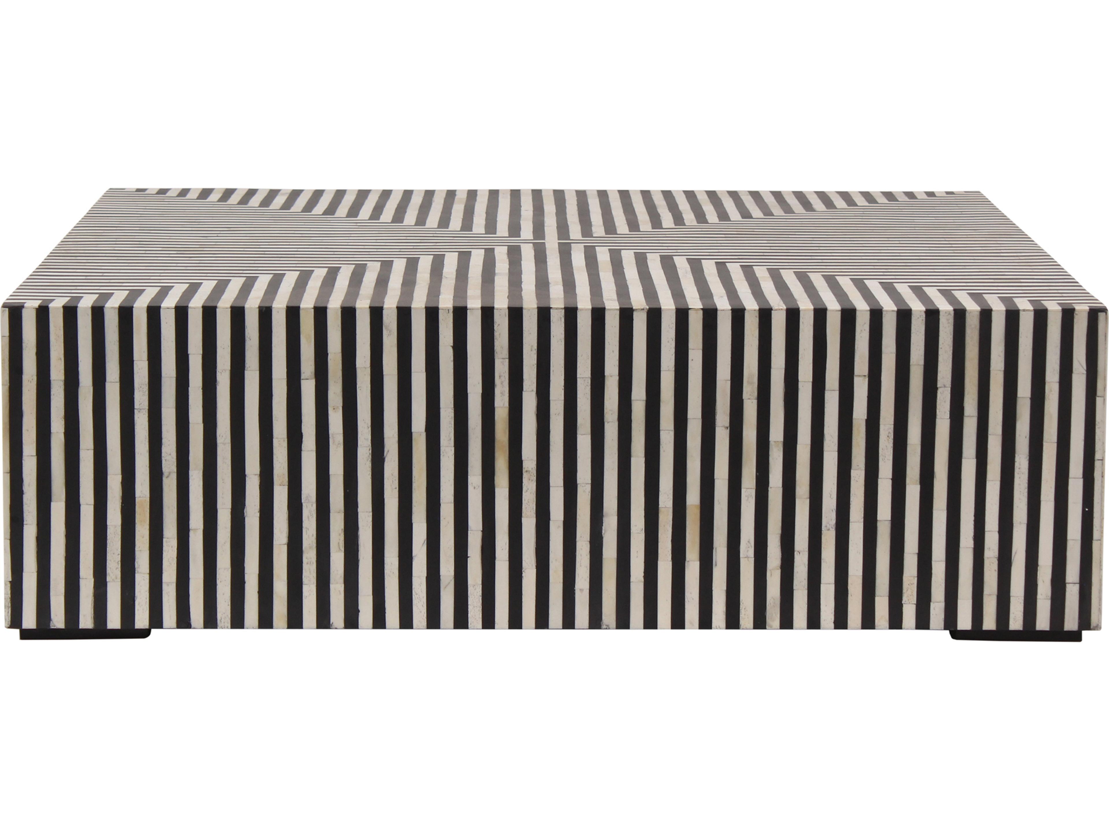 Moe's Home Square Resin Multicolor Coffee Table