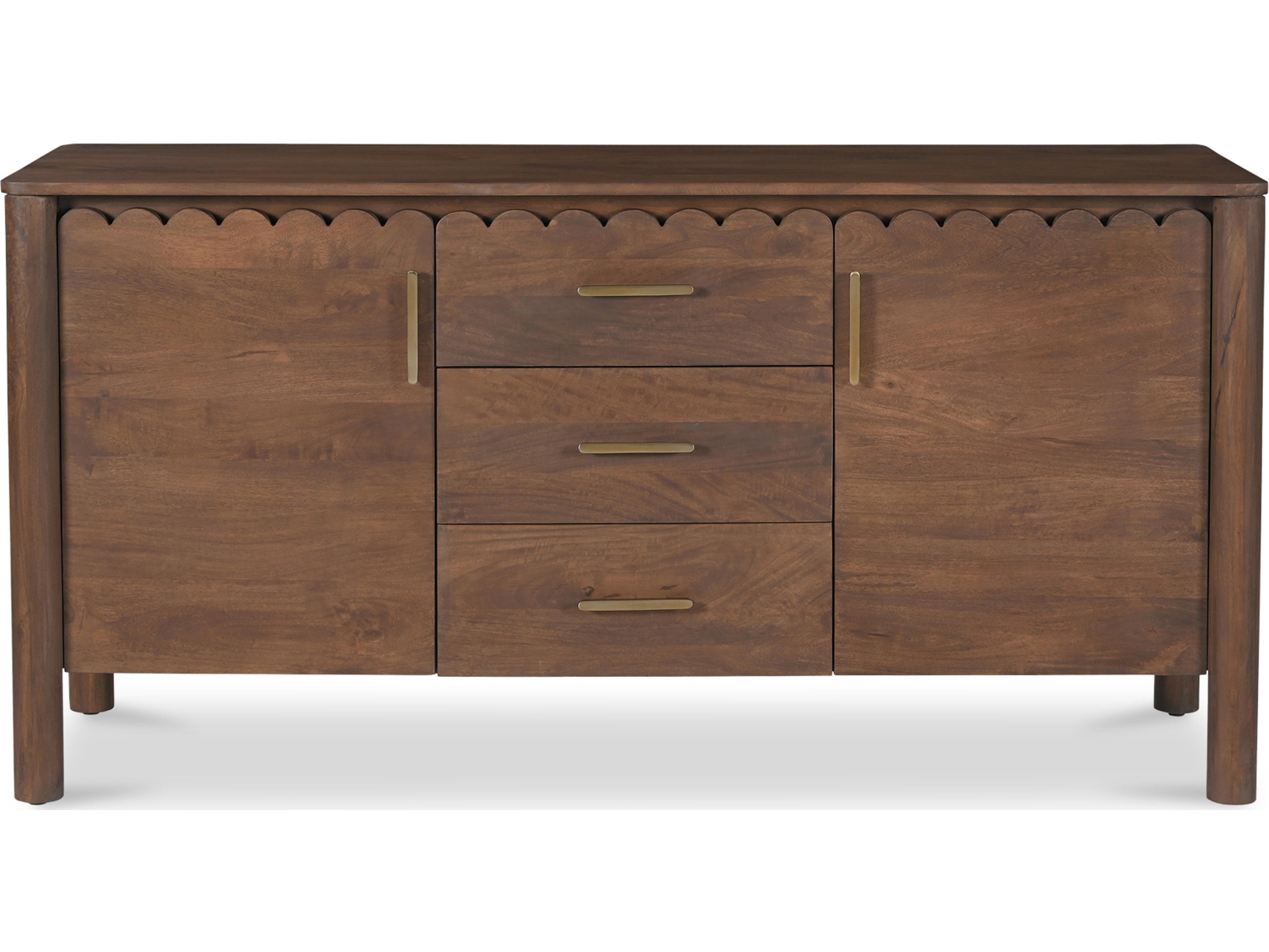 Moe's Home Wiley 60" Mango Wood Brown Sideboard