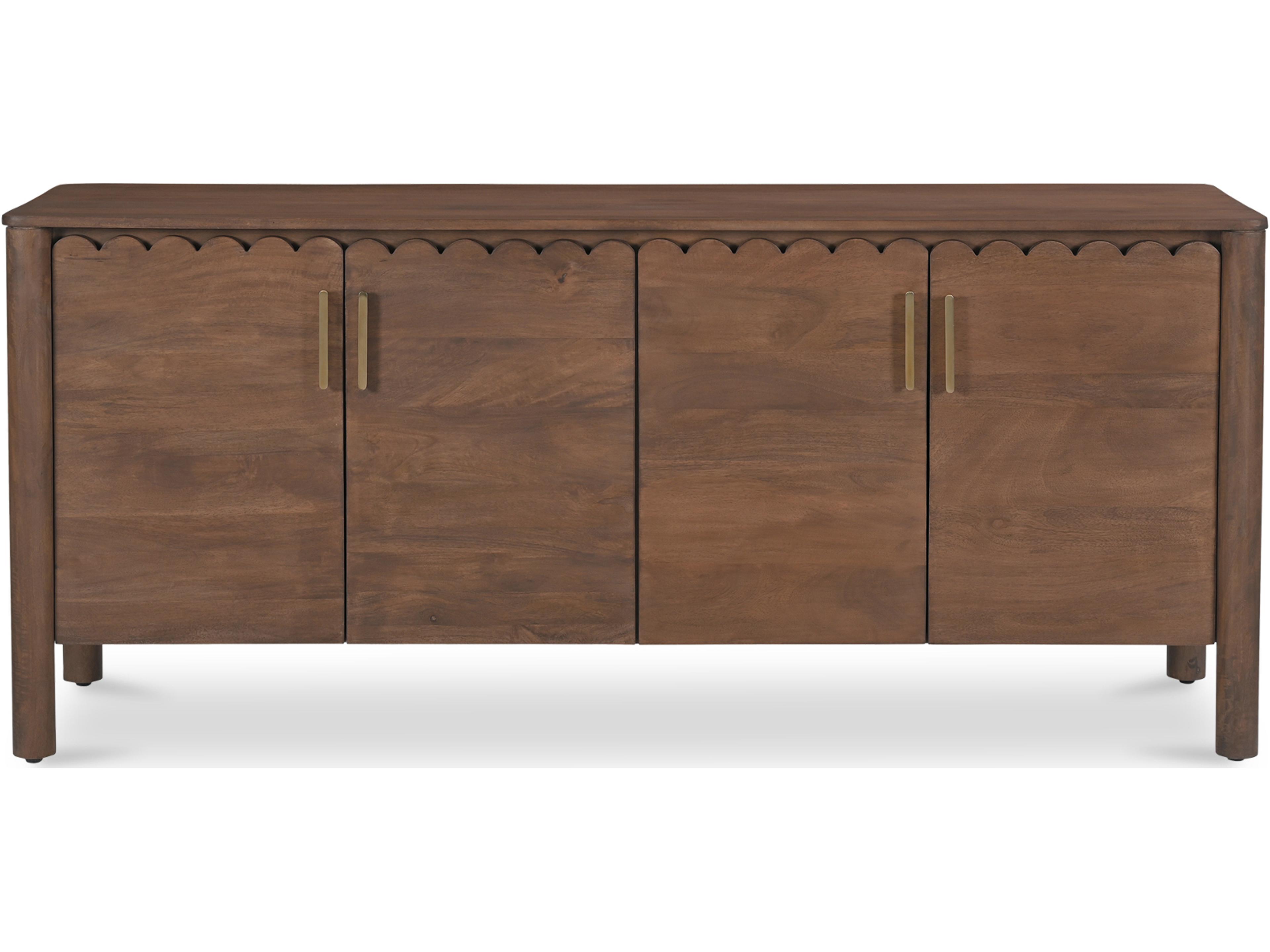 Wiley Sideboard 4 Door Vintage Brown