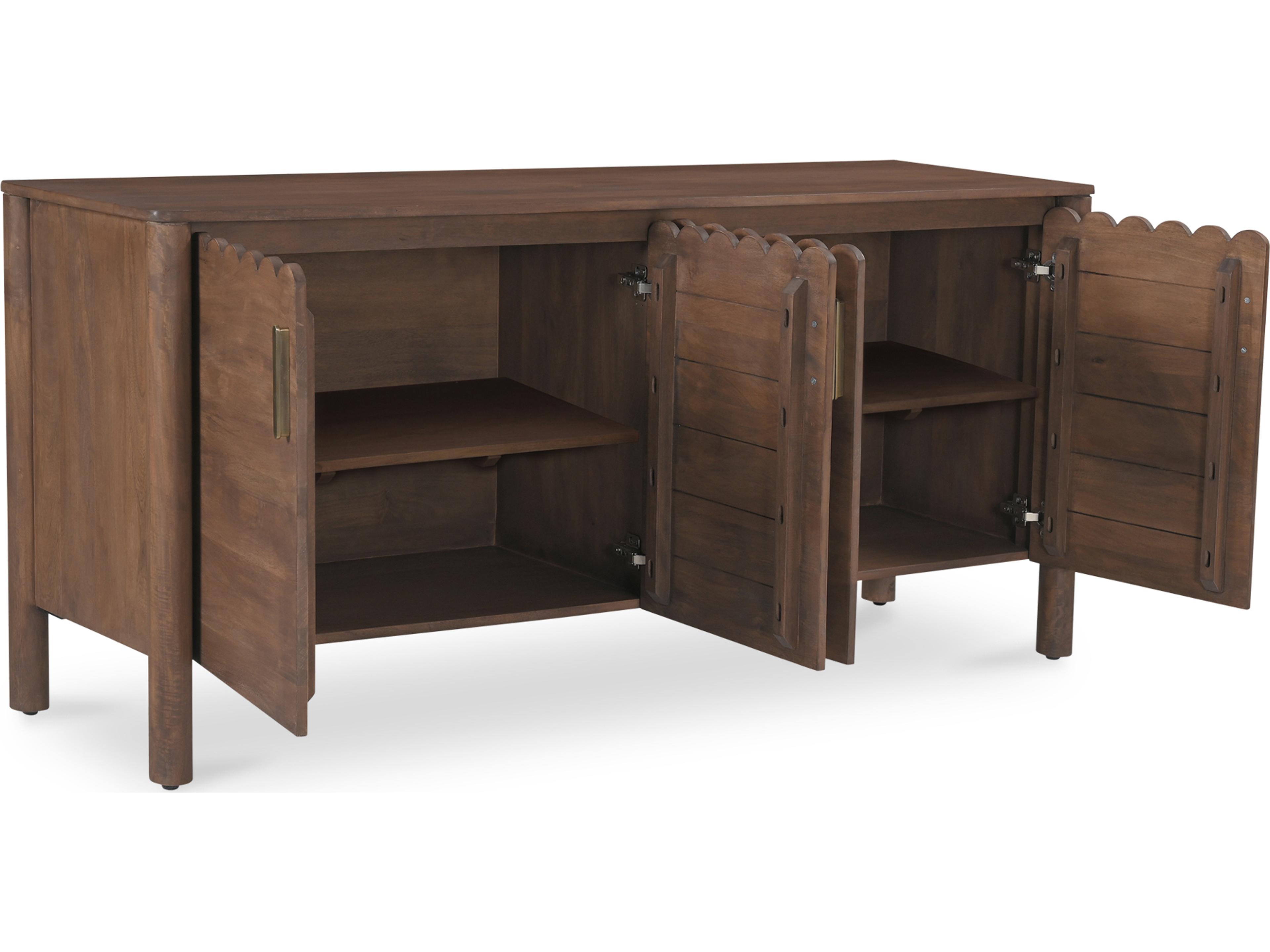 Moe's Home Wiley 67" Mango Wood Brown Sideboard