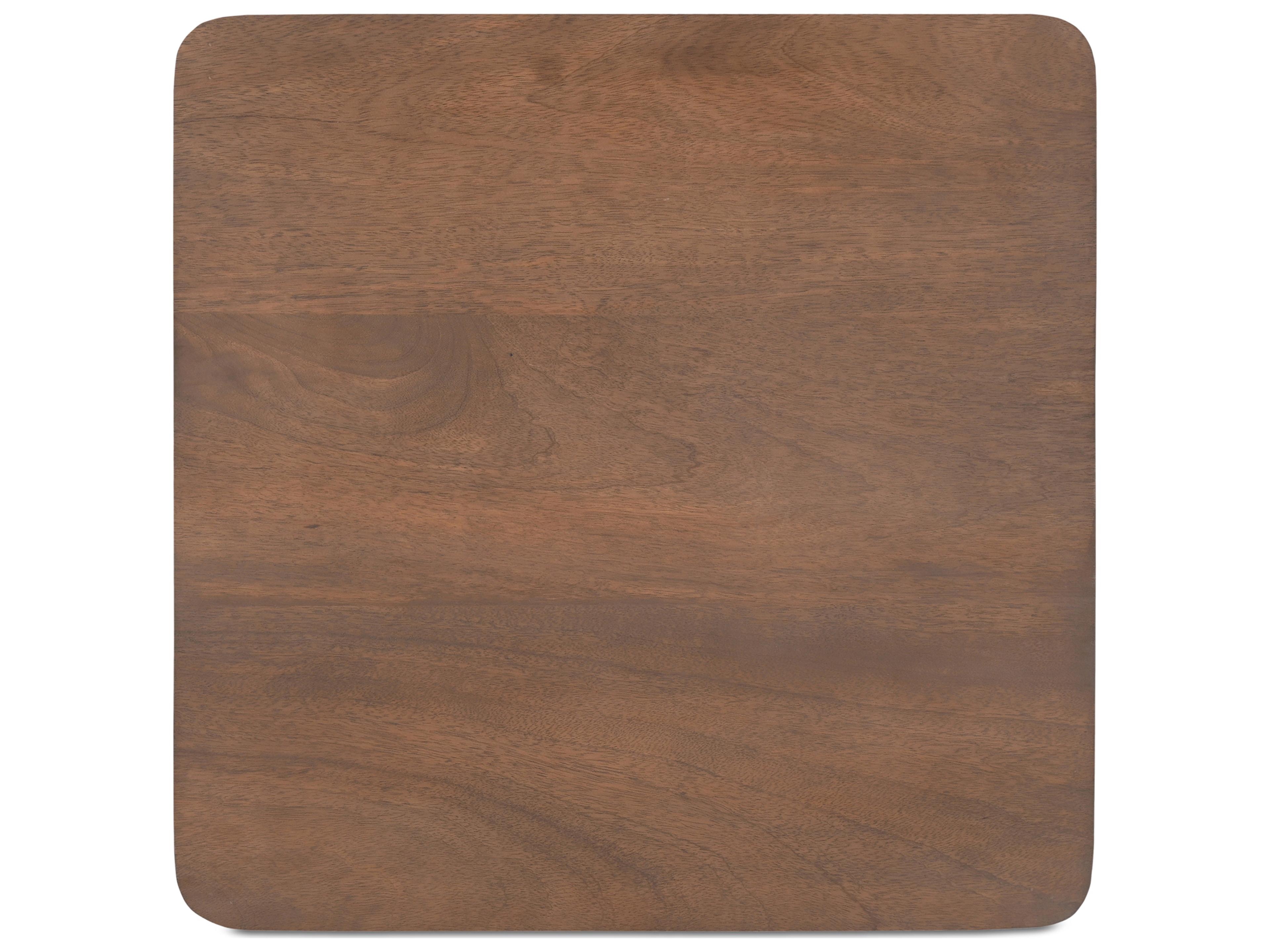 Moe's Home Wiley Square Wood Brown End Table