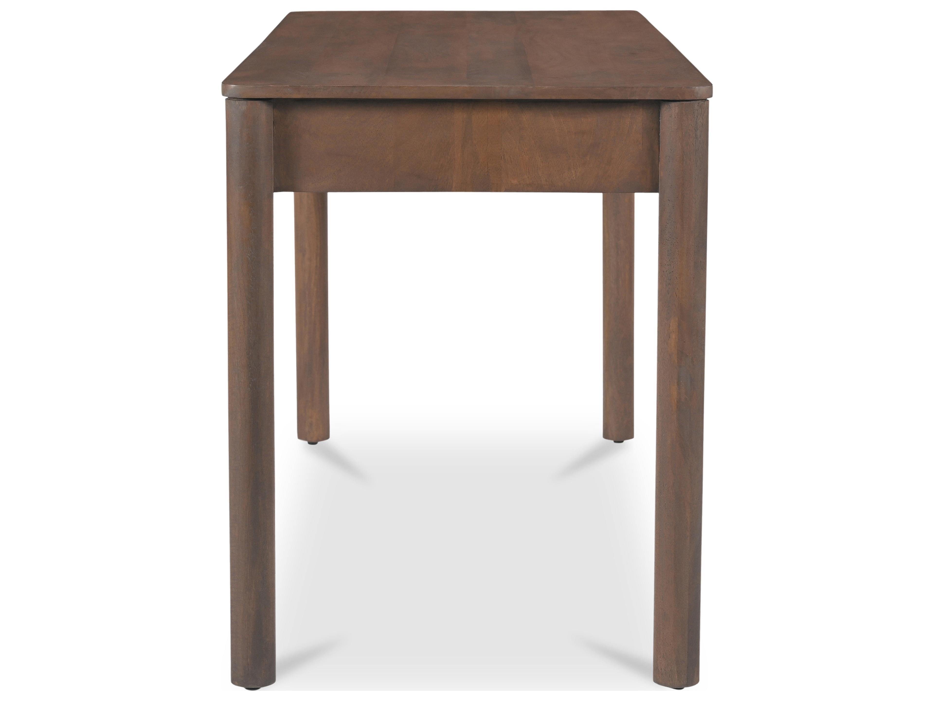 Moe's Home Wiley Brown Mango Wood Writing Desk