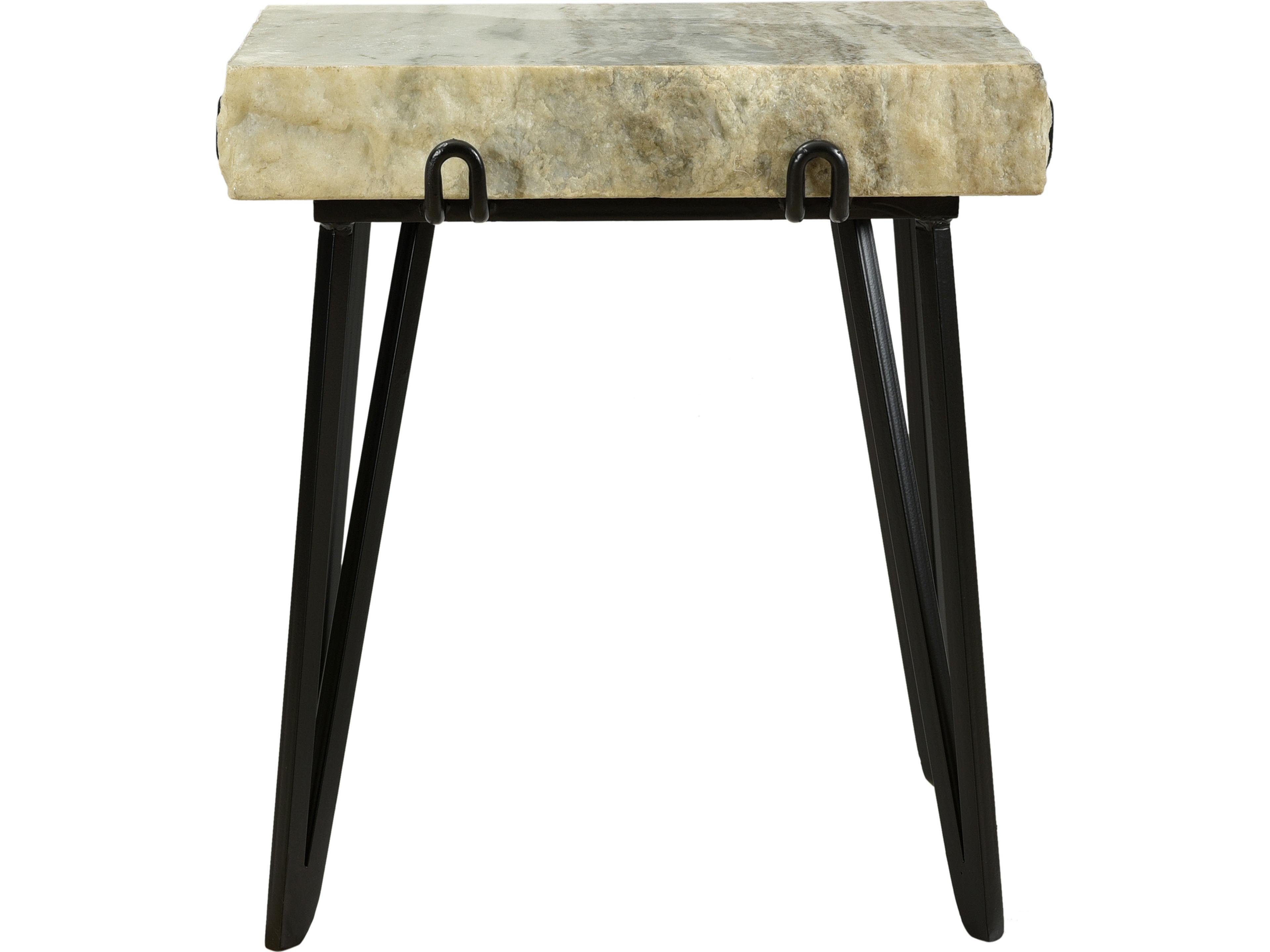 Alpert Accent Table Natural Marble Top