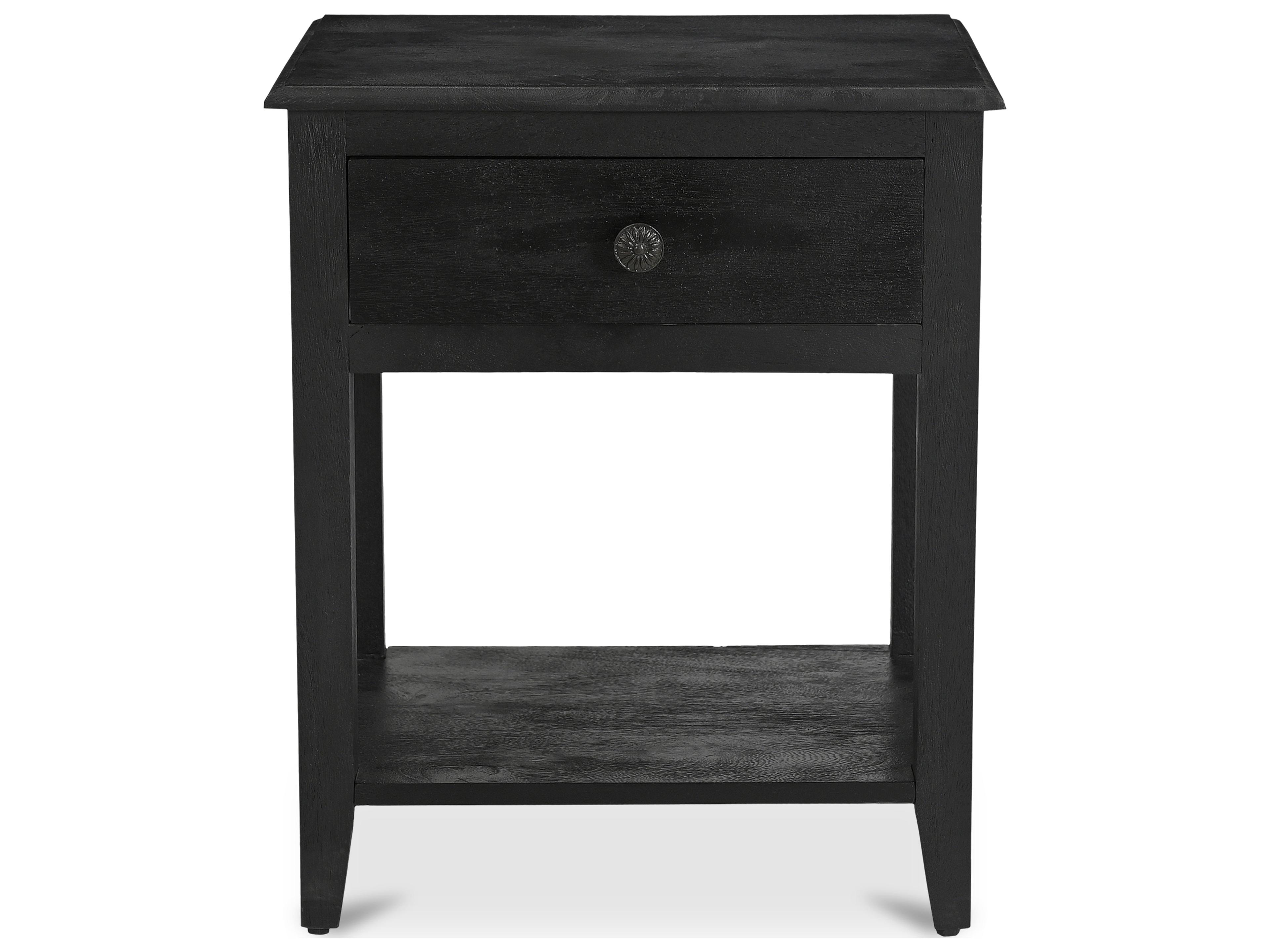 Moe's Home Corrine Nightstand Antique Black