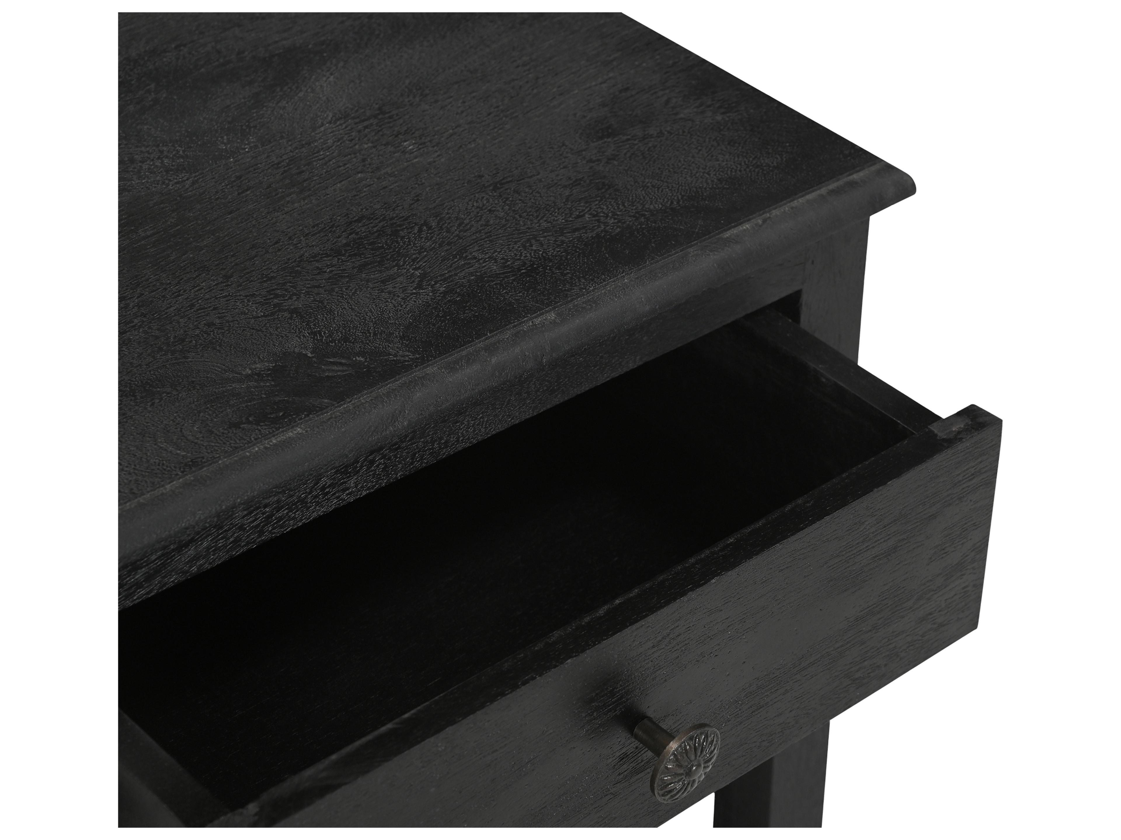 Moe's Home Corrine Nightstand Antique Black