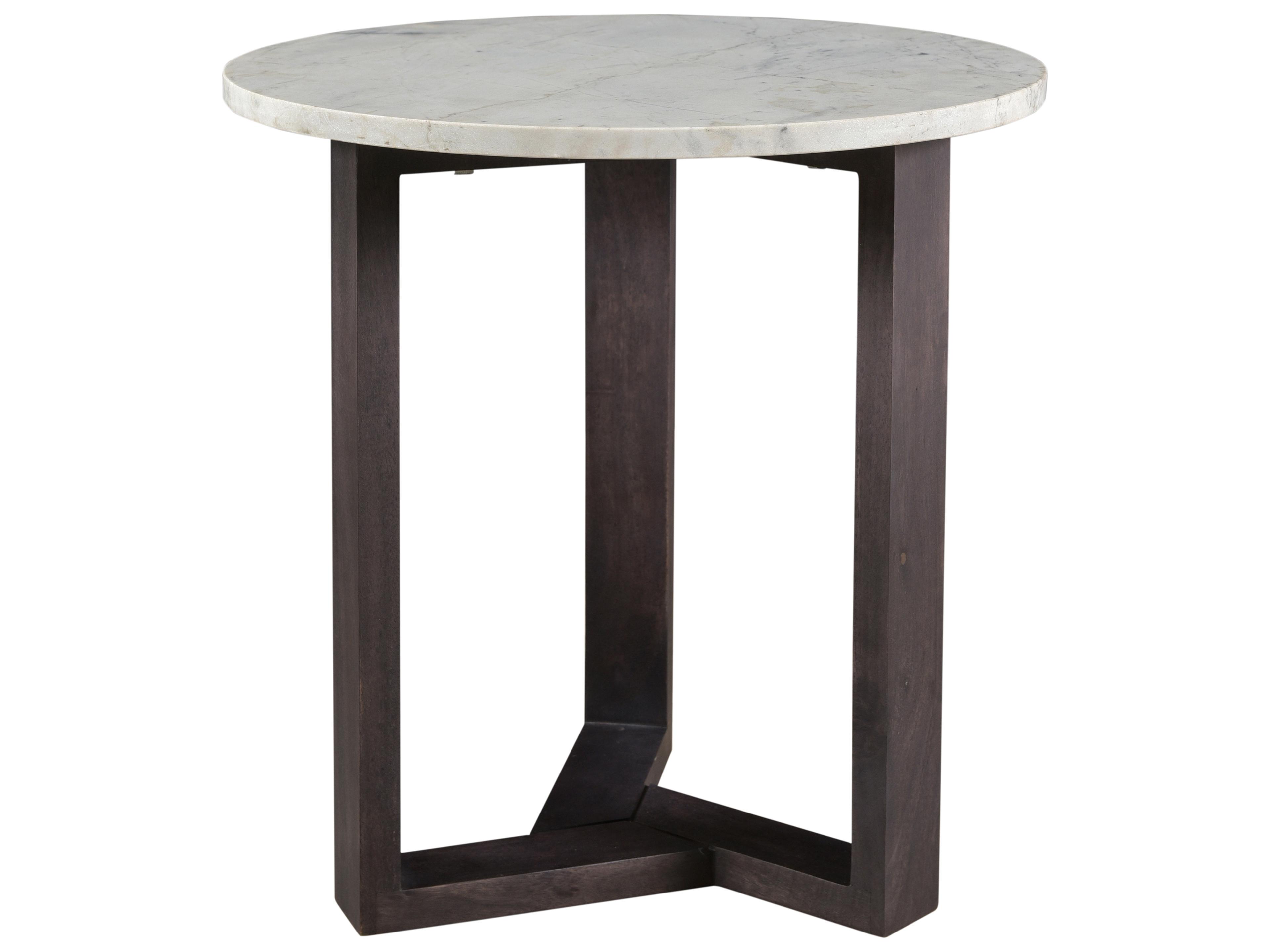 Moe's Home Jinxx Side Table Charcoal Grey