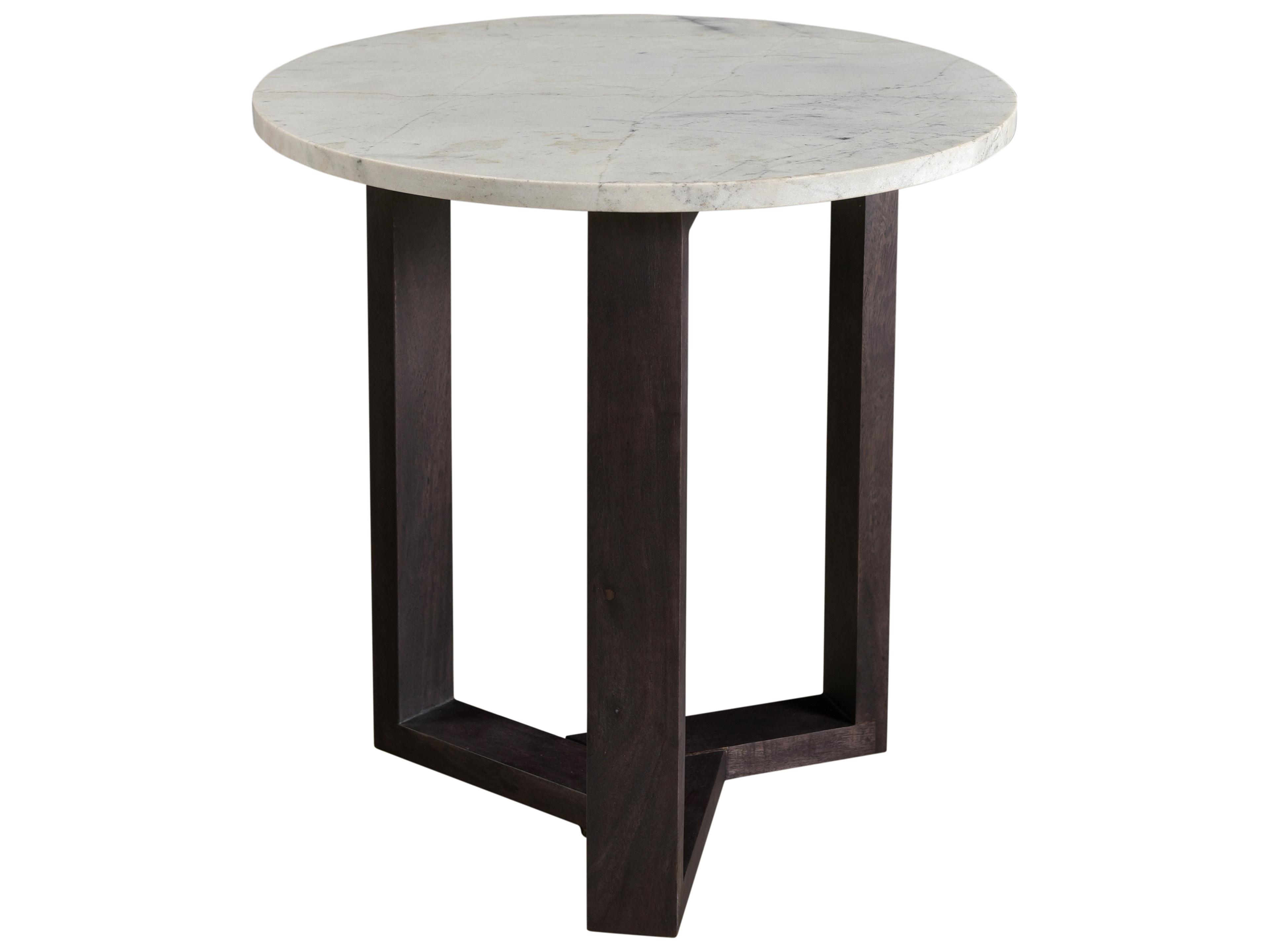 Moe's Home Jinxx Side Table Charcoal Grey