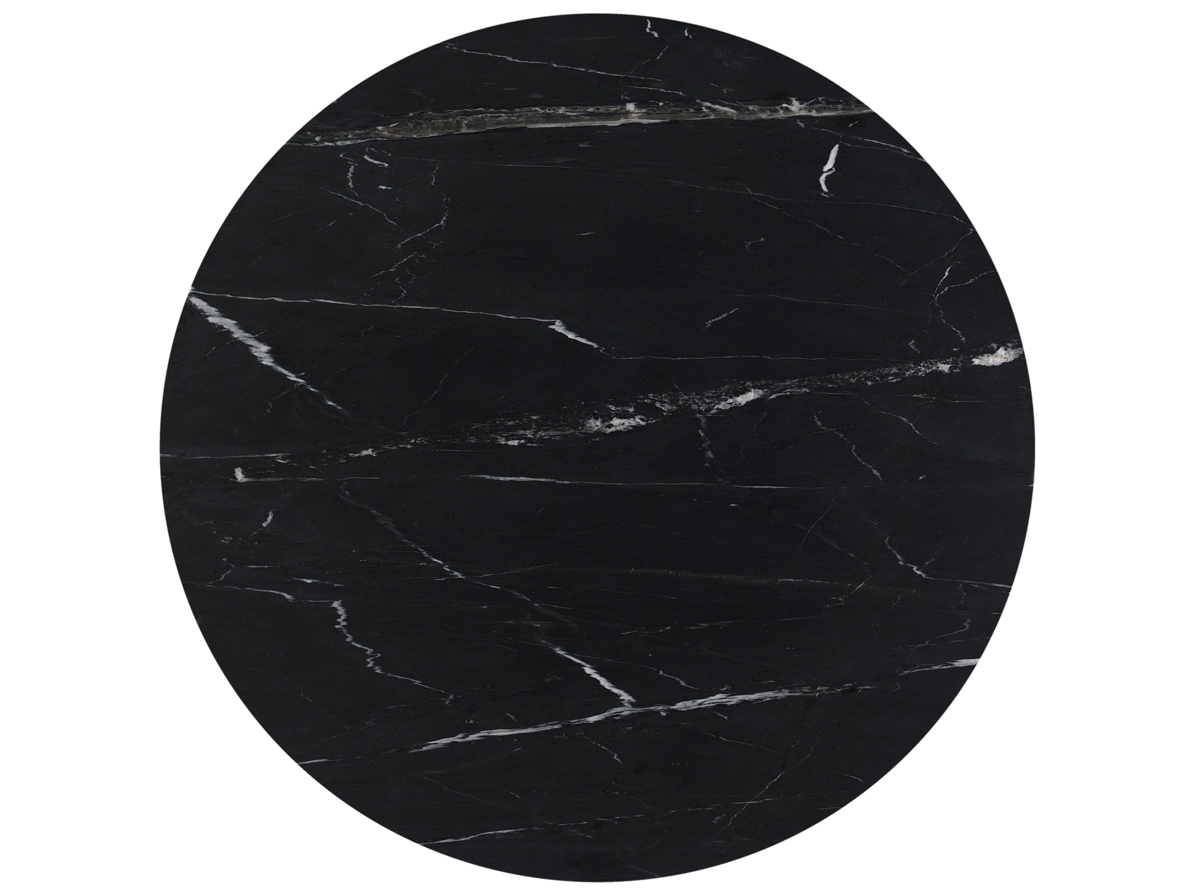 Moe's Home Tower Dining Table Black Marble