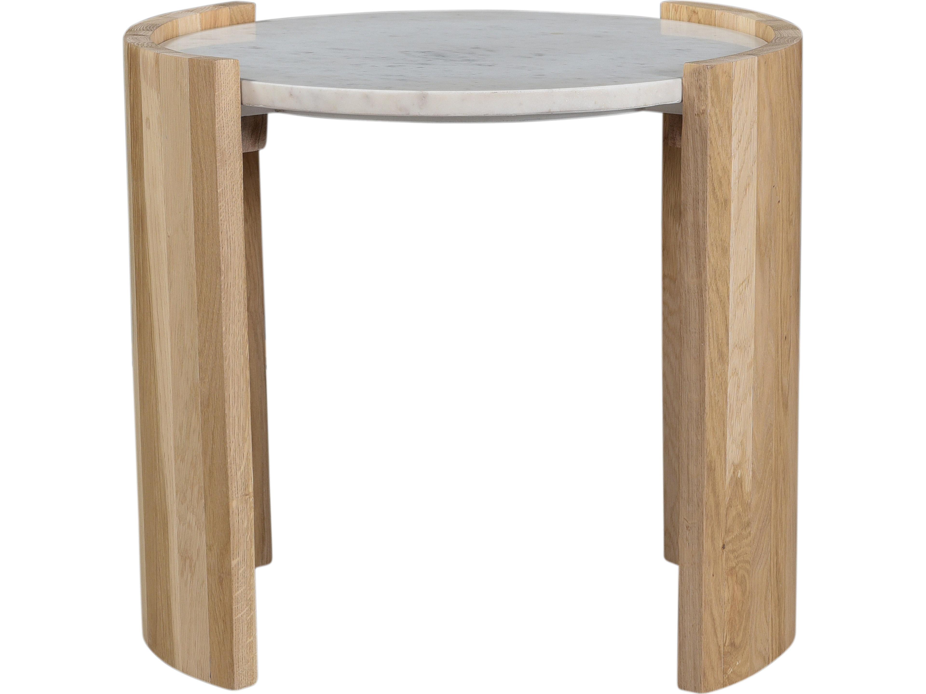 Dala Side Table White