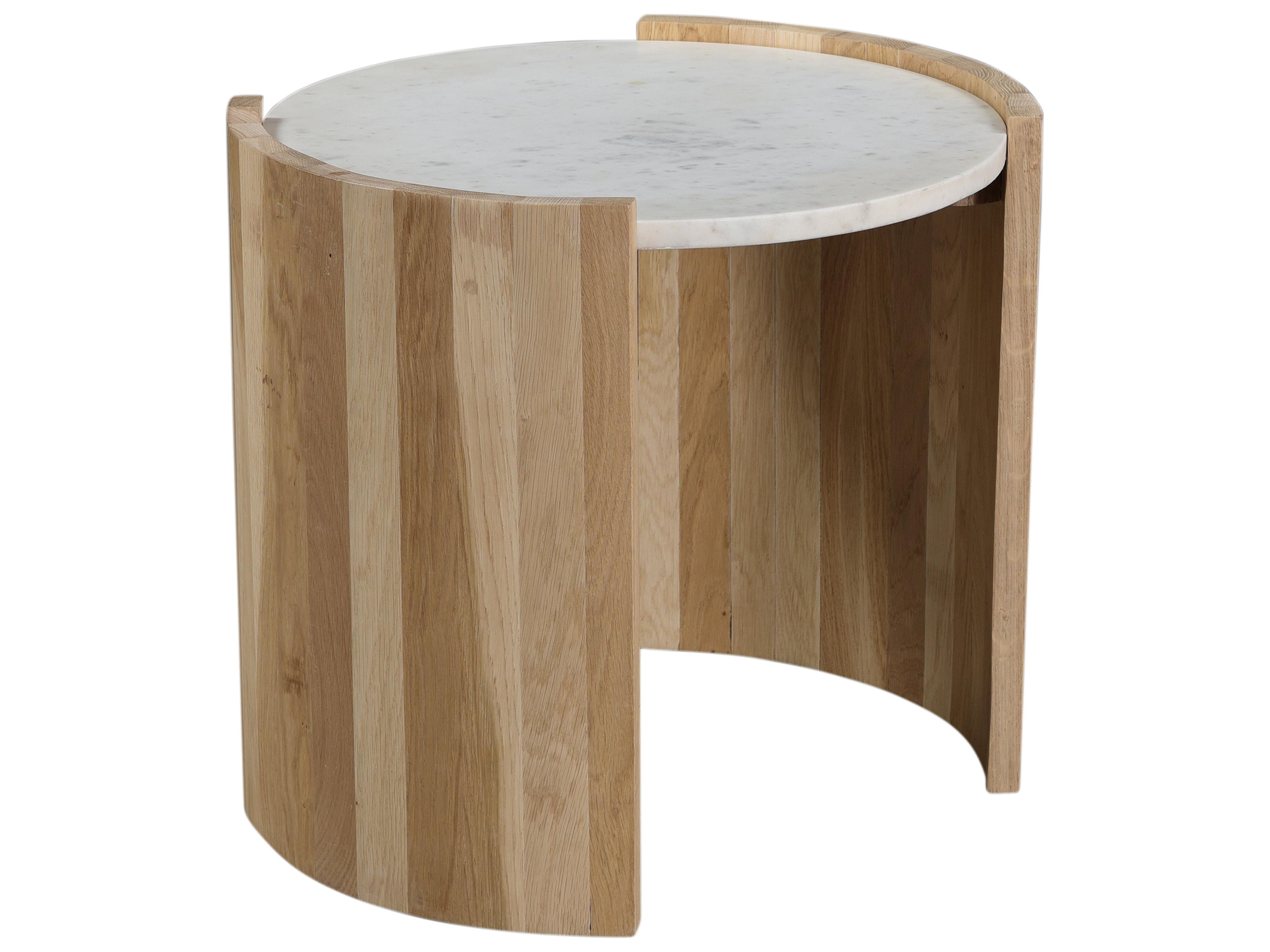 Moe's Home Dala Side Table White