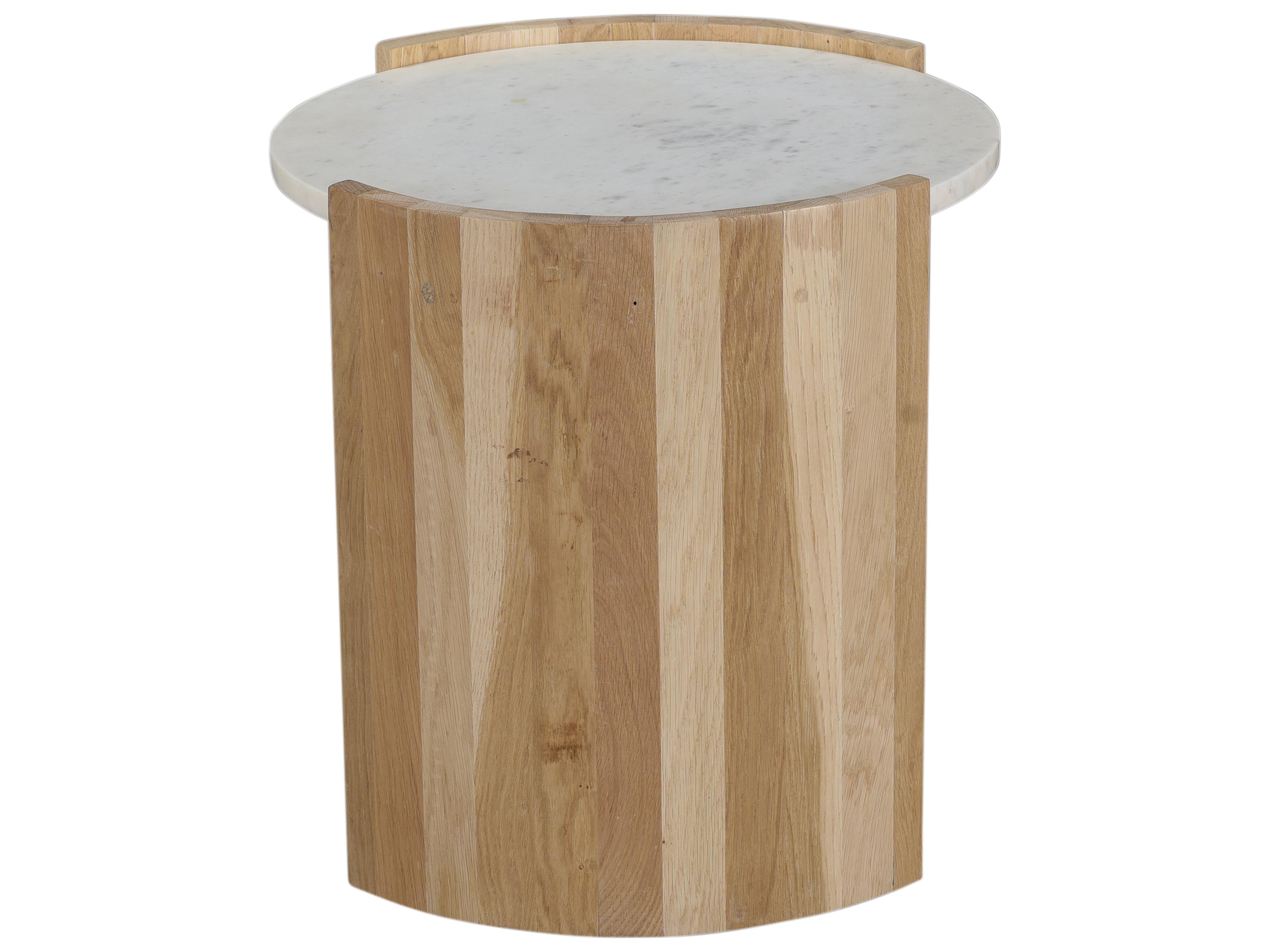 Moe's Home Dala Side Table White