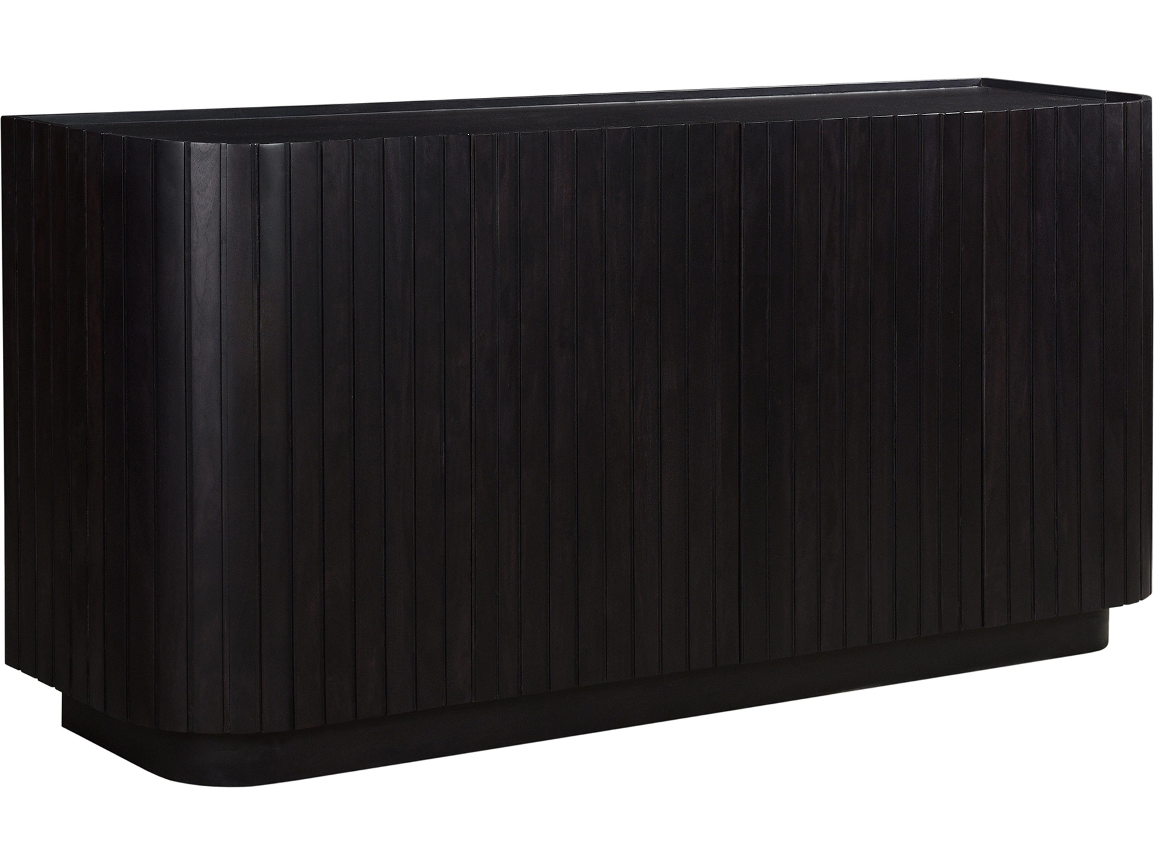 Moe's Home Povera 72" Acacia Wood Black Sideboard