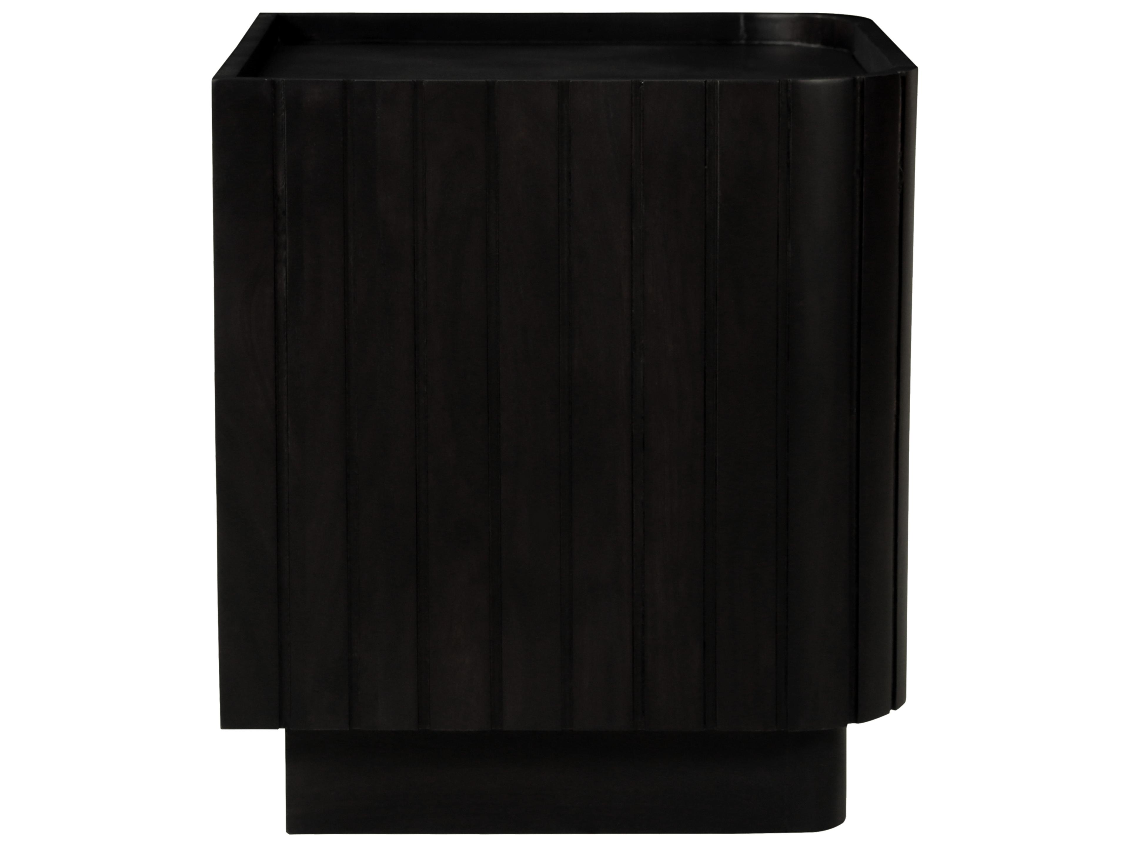 Moe's Home Povera 2-Drawers Acacia Wood Nightstand