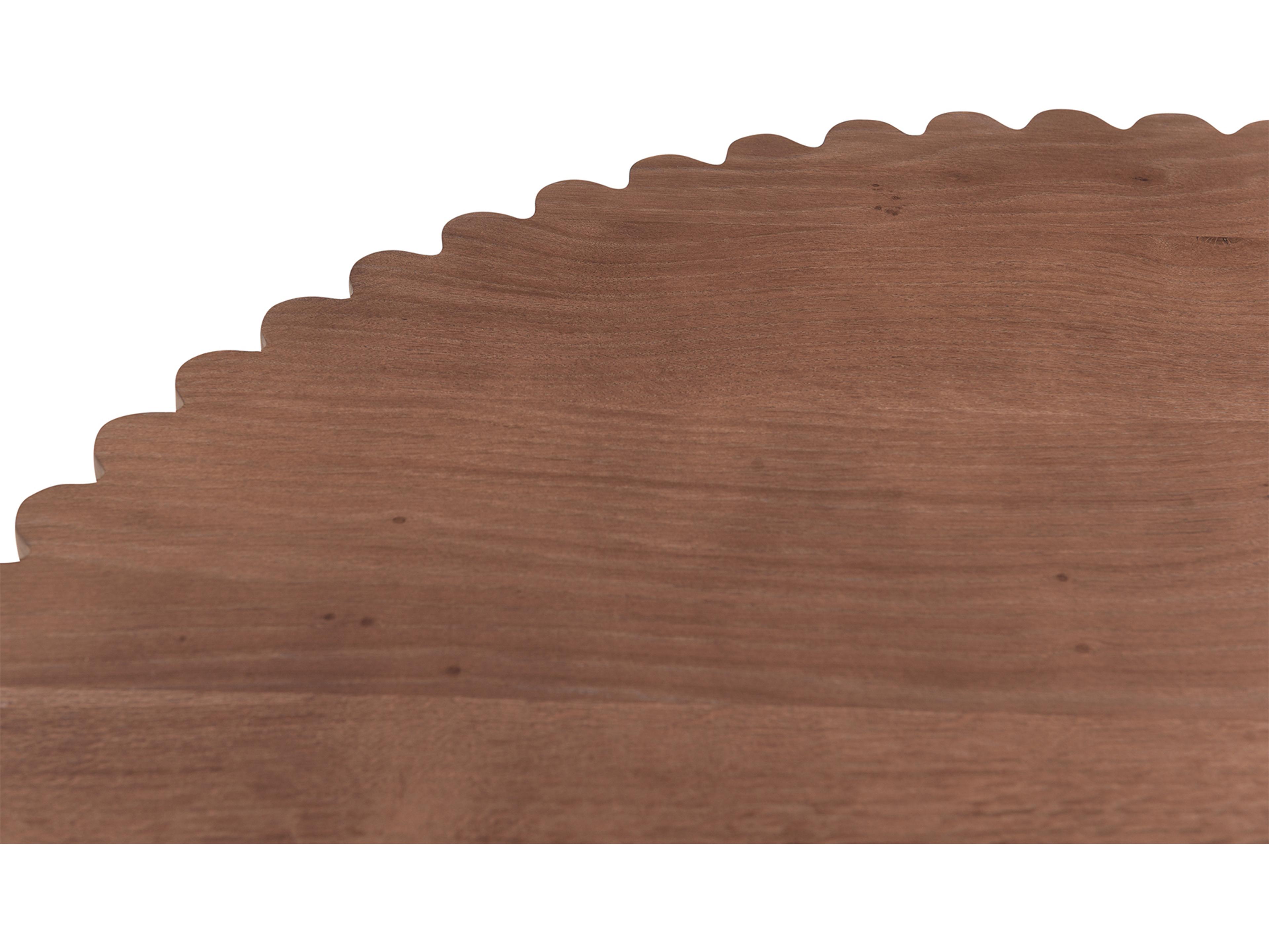 Moe's Home Nomi Round Wood Brown Cafe Table