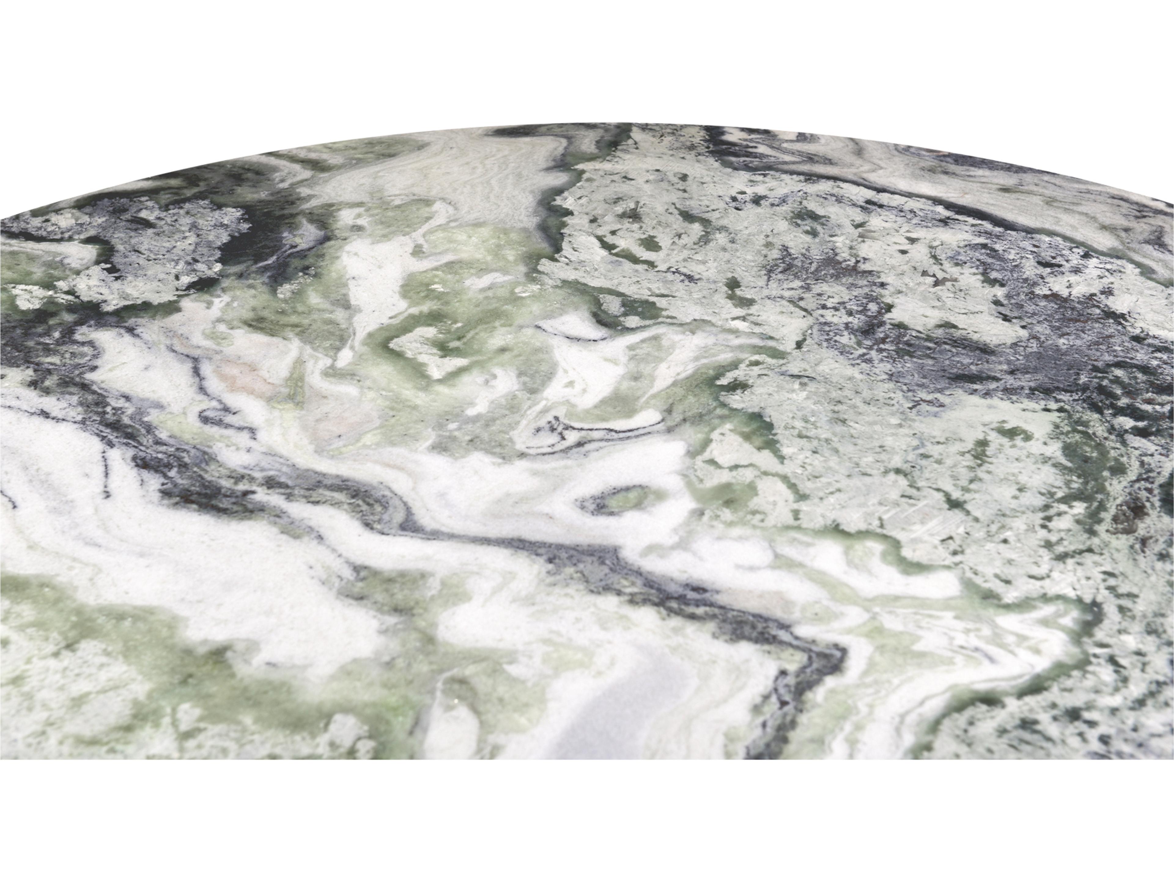 Moe's Home Celia Round Marble Dining Table