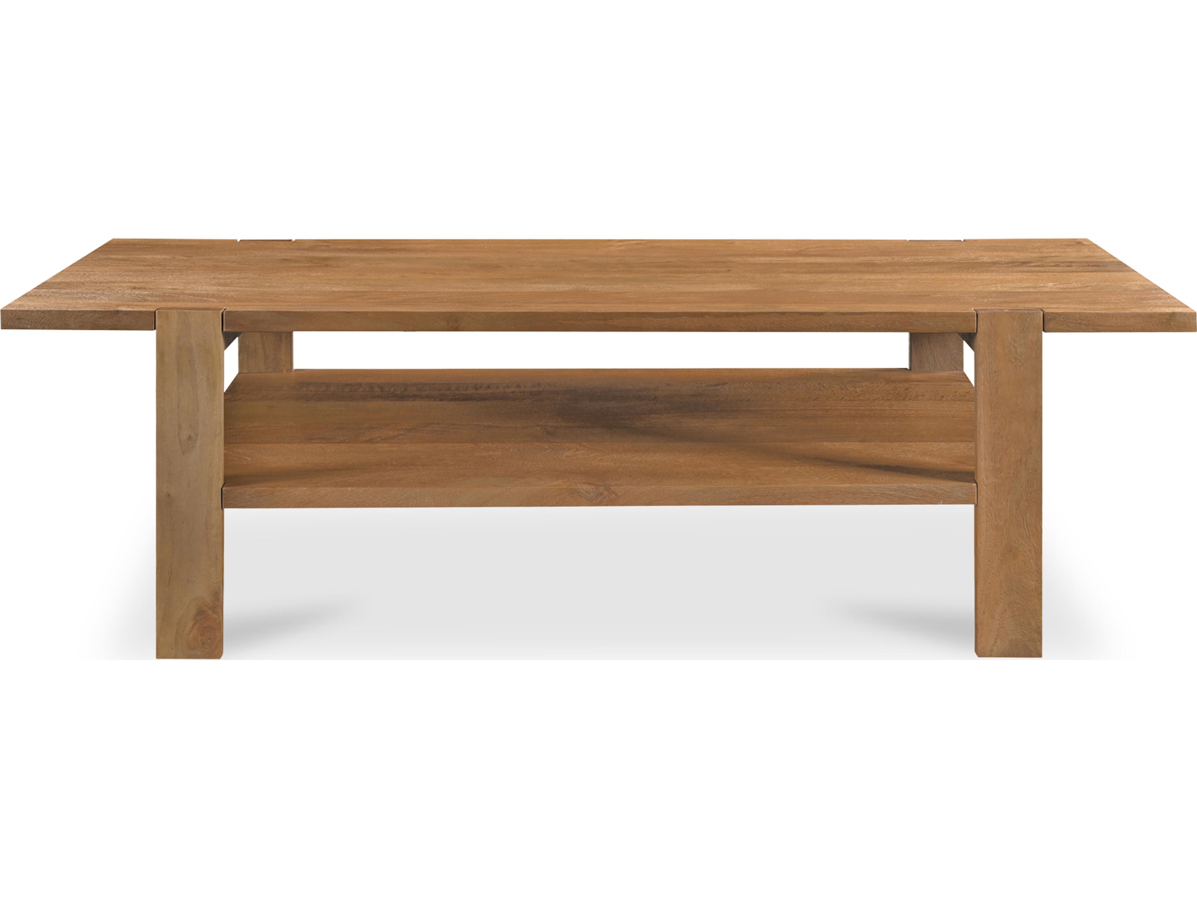 Moe's Home Workshop Rectangular Wood Brown Coffee Table