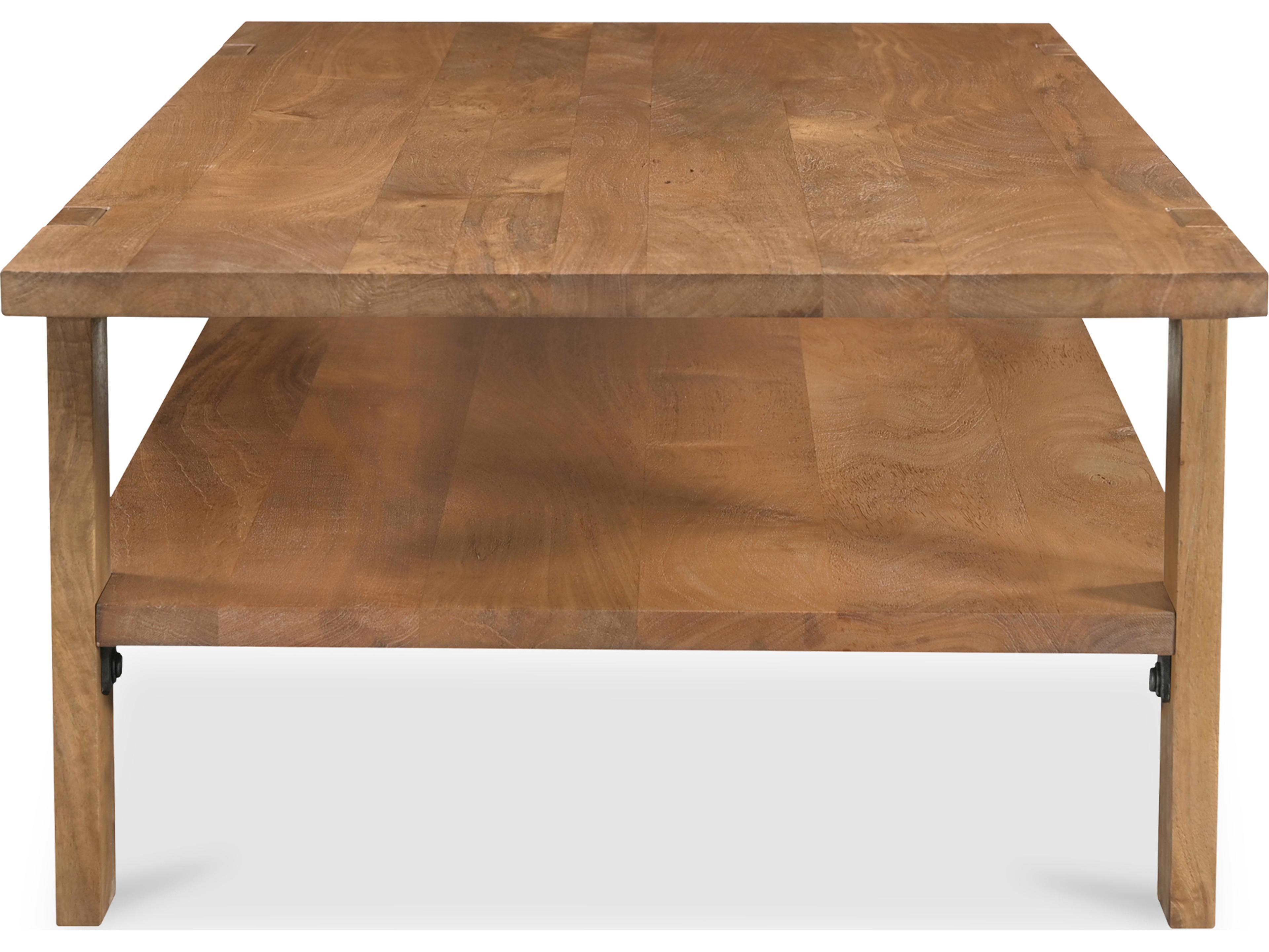 Moe's Home Workshop Rectangular Wood Brown Coffee Table